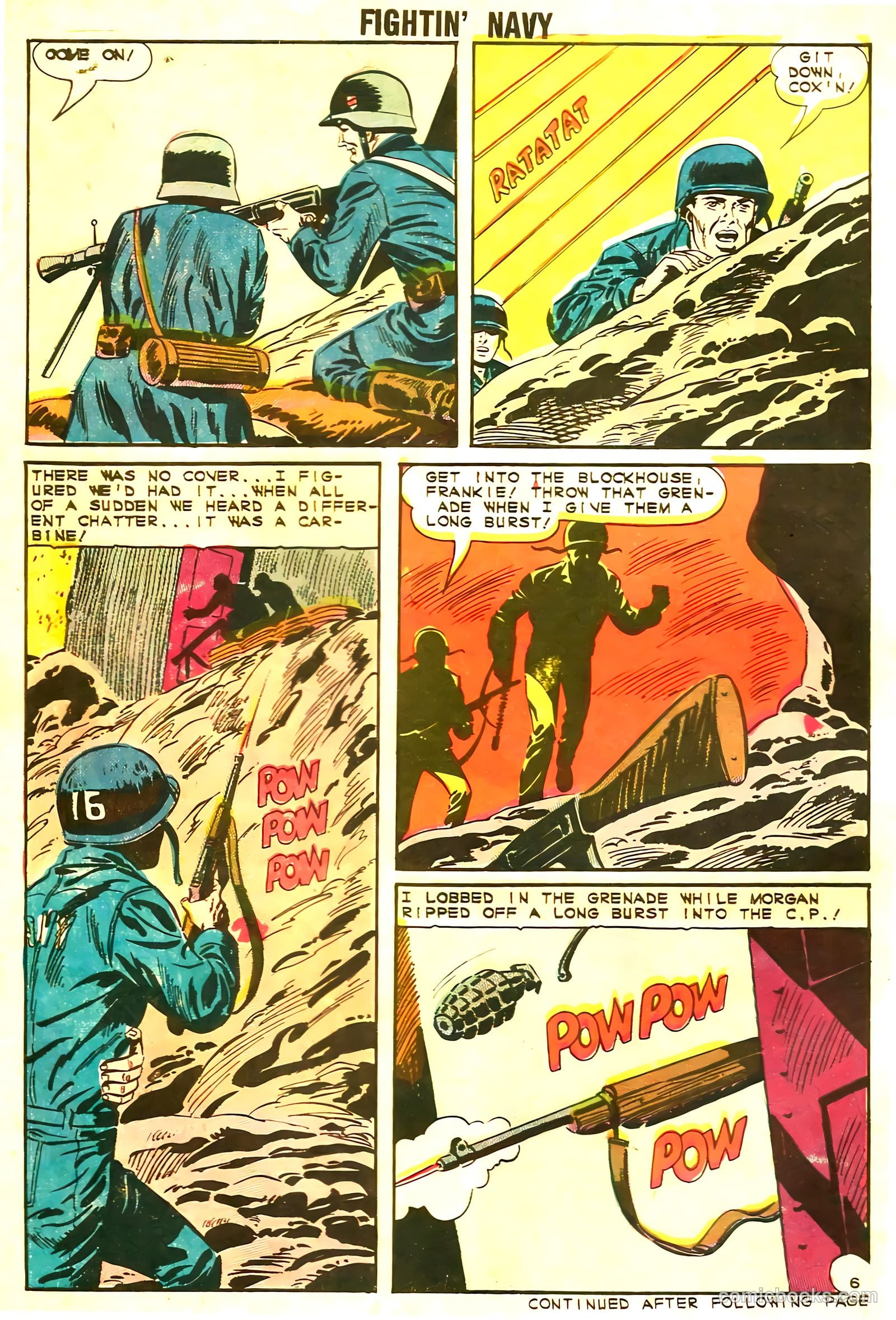 Fightin' Navy #117 — page 30 of 36