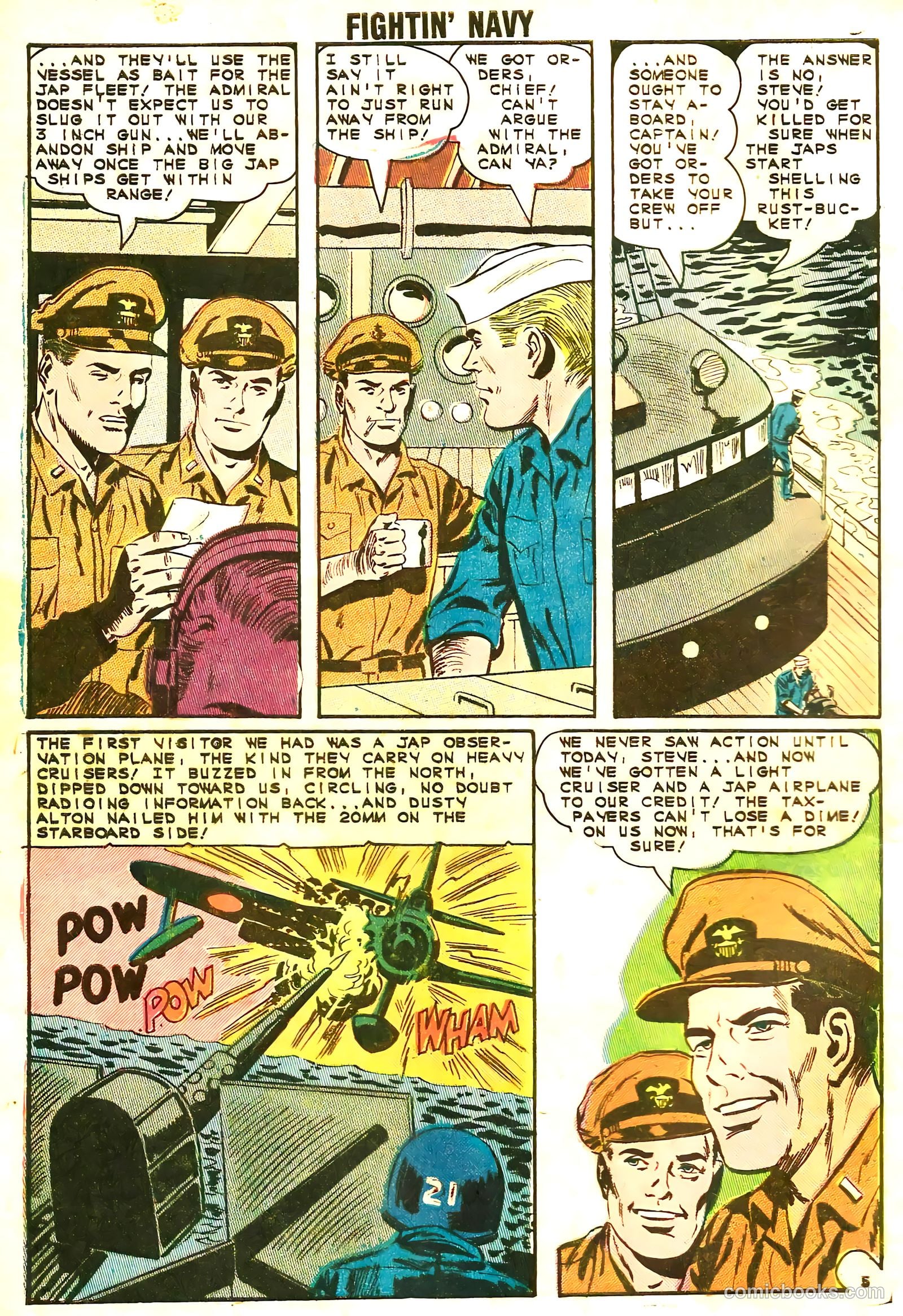 Fightin' Navy #118 — page 8 of 36