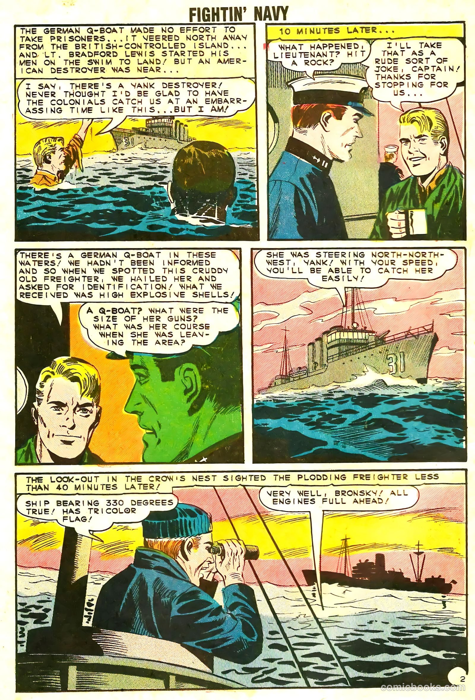 Fightin' Navy #118 — page 26 of 36