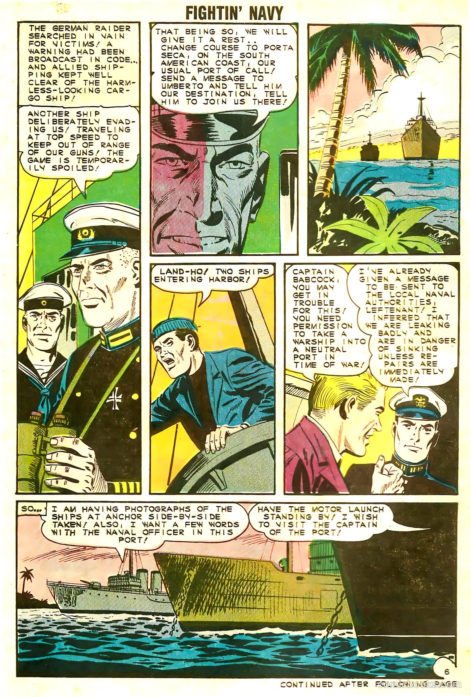 Fightin' Navy #118 — page 30 of 36