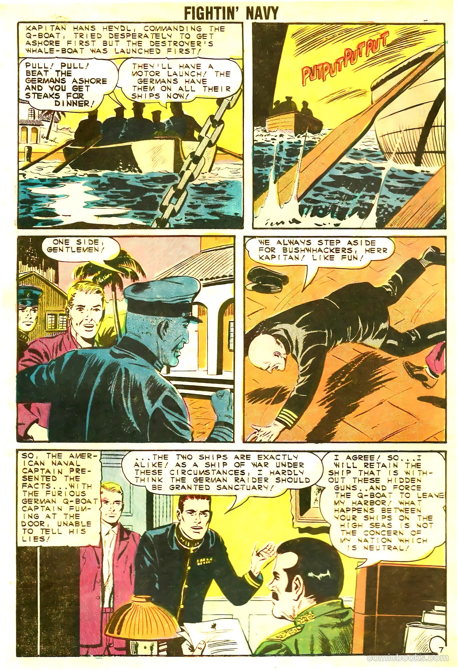Fightin' Navy #118 — page 32 of 36