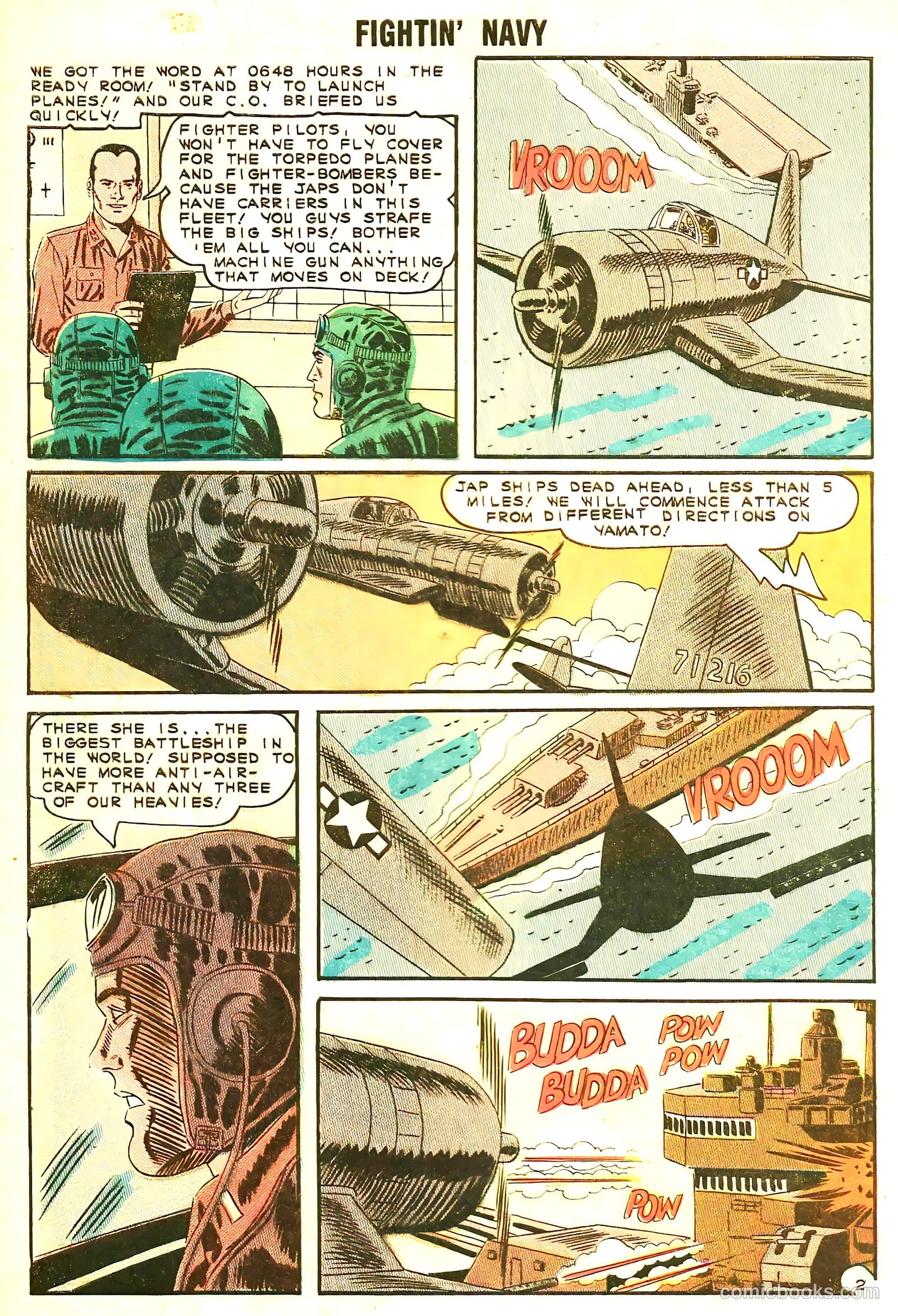 Fightin' Navy #119 — page 4 of 36