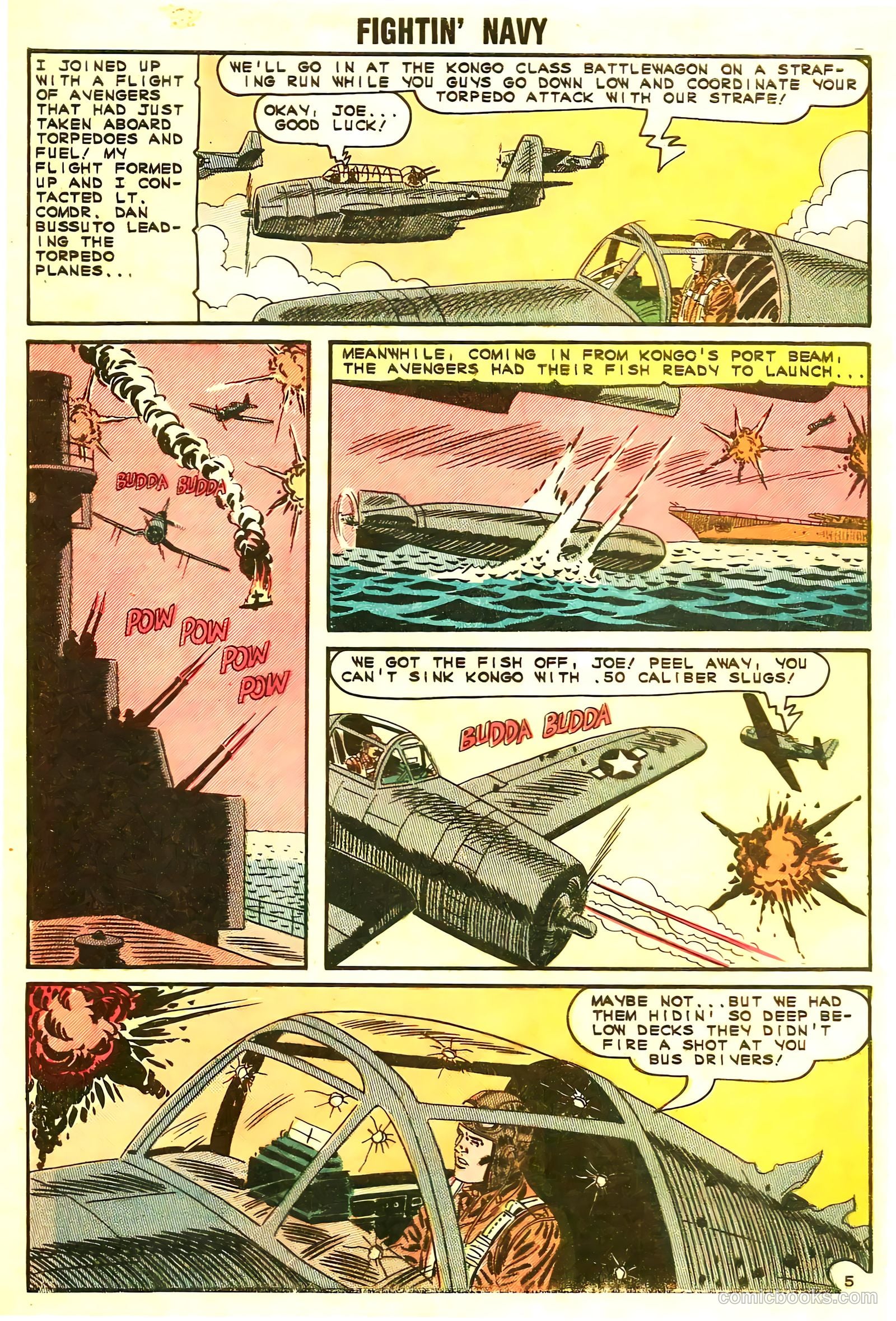 Fightin' Navy #119 — page 8 of 36