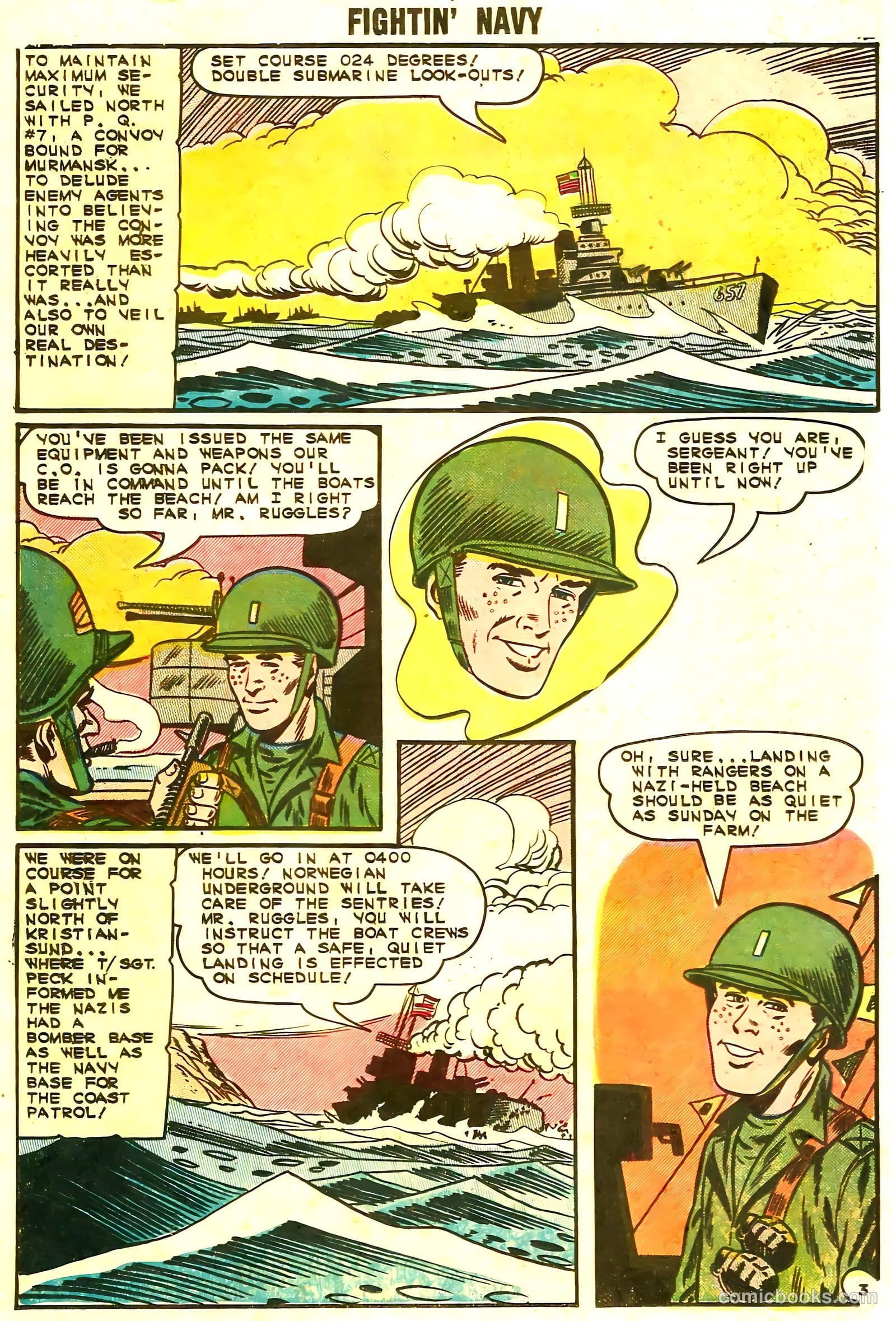 Fightin' Navy #119 — page 14 of 36