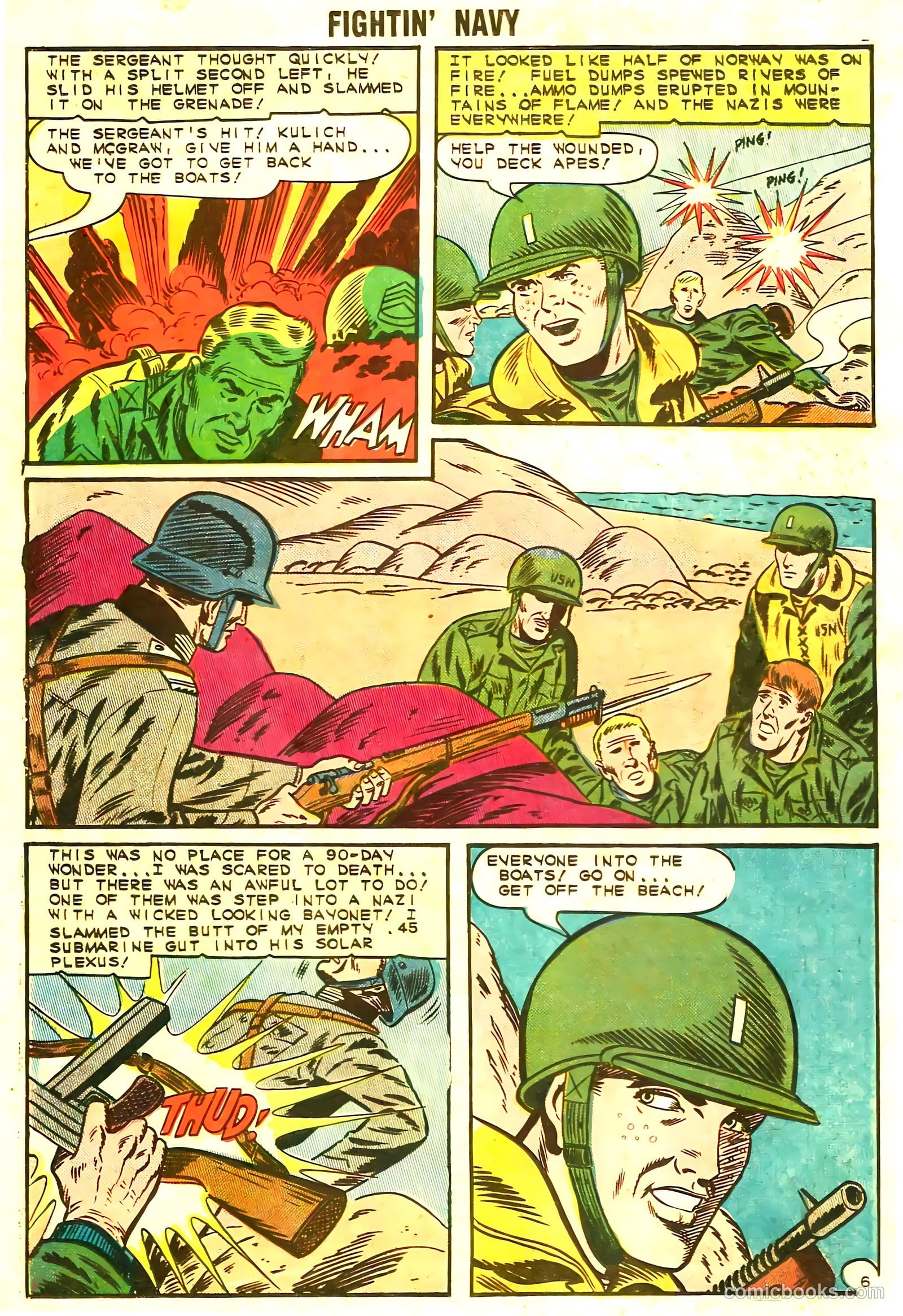 Fightin' Navy #119 — page 18 of 36