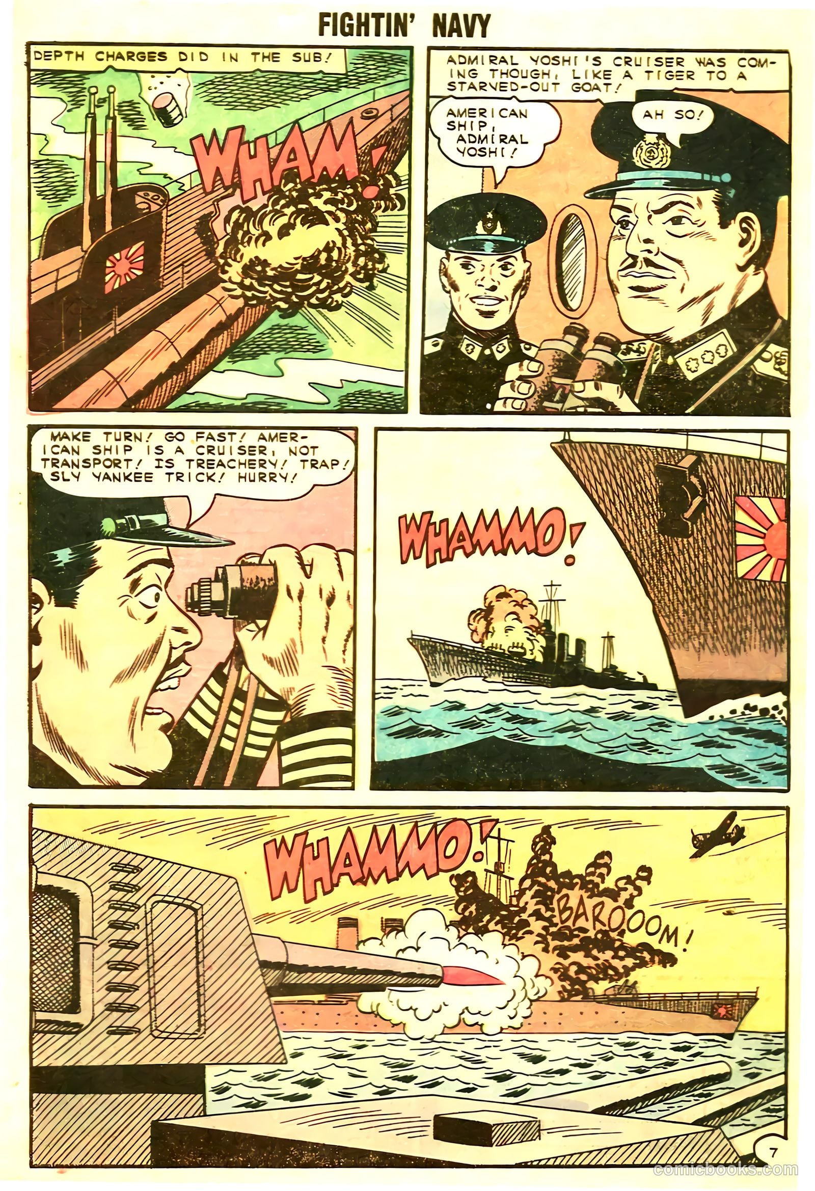 Fightin' Navy #119 — page 32 of 36
