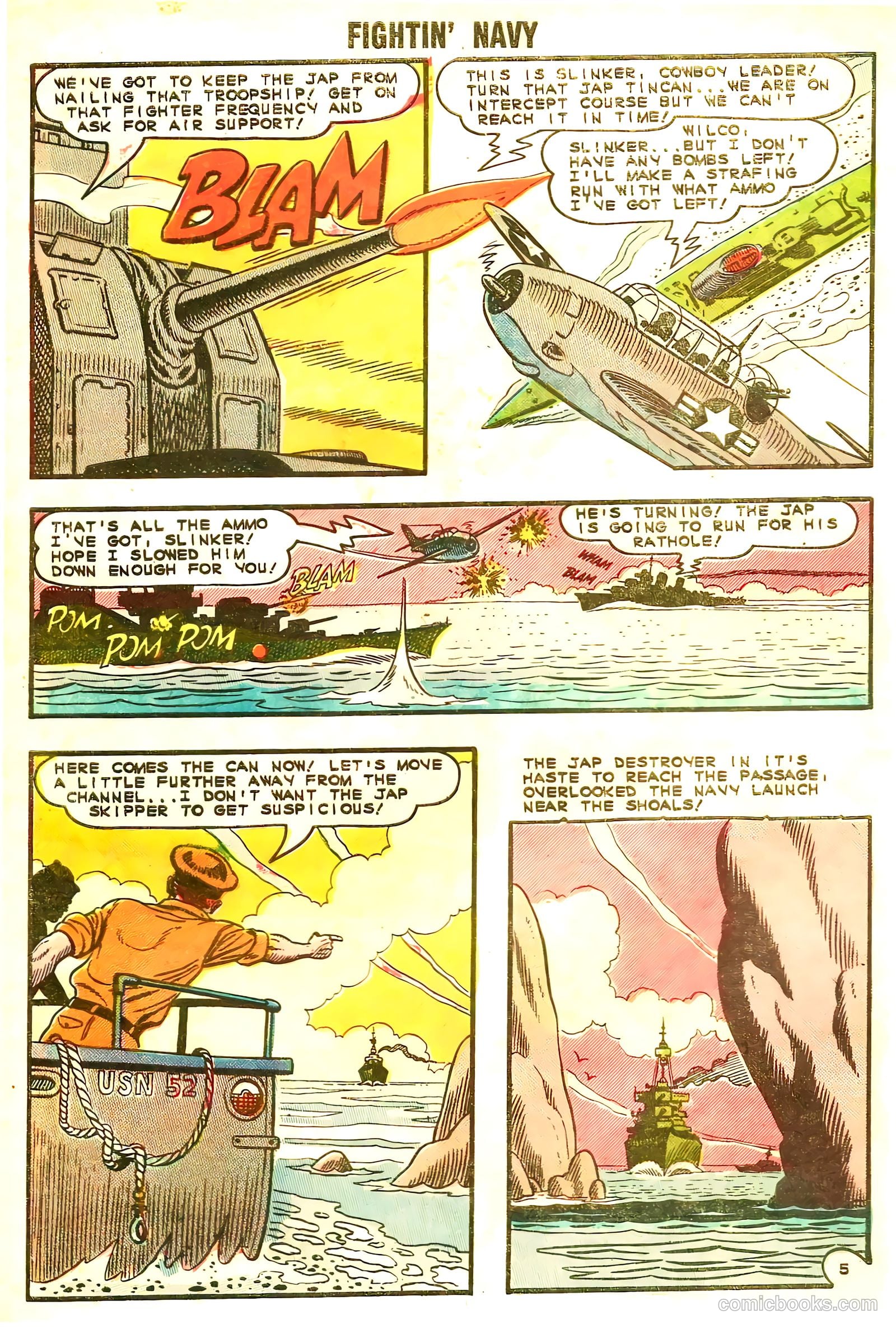 Fightin' Navy #120 — page 8 of 36