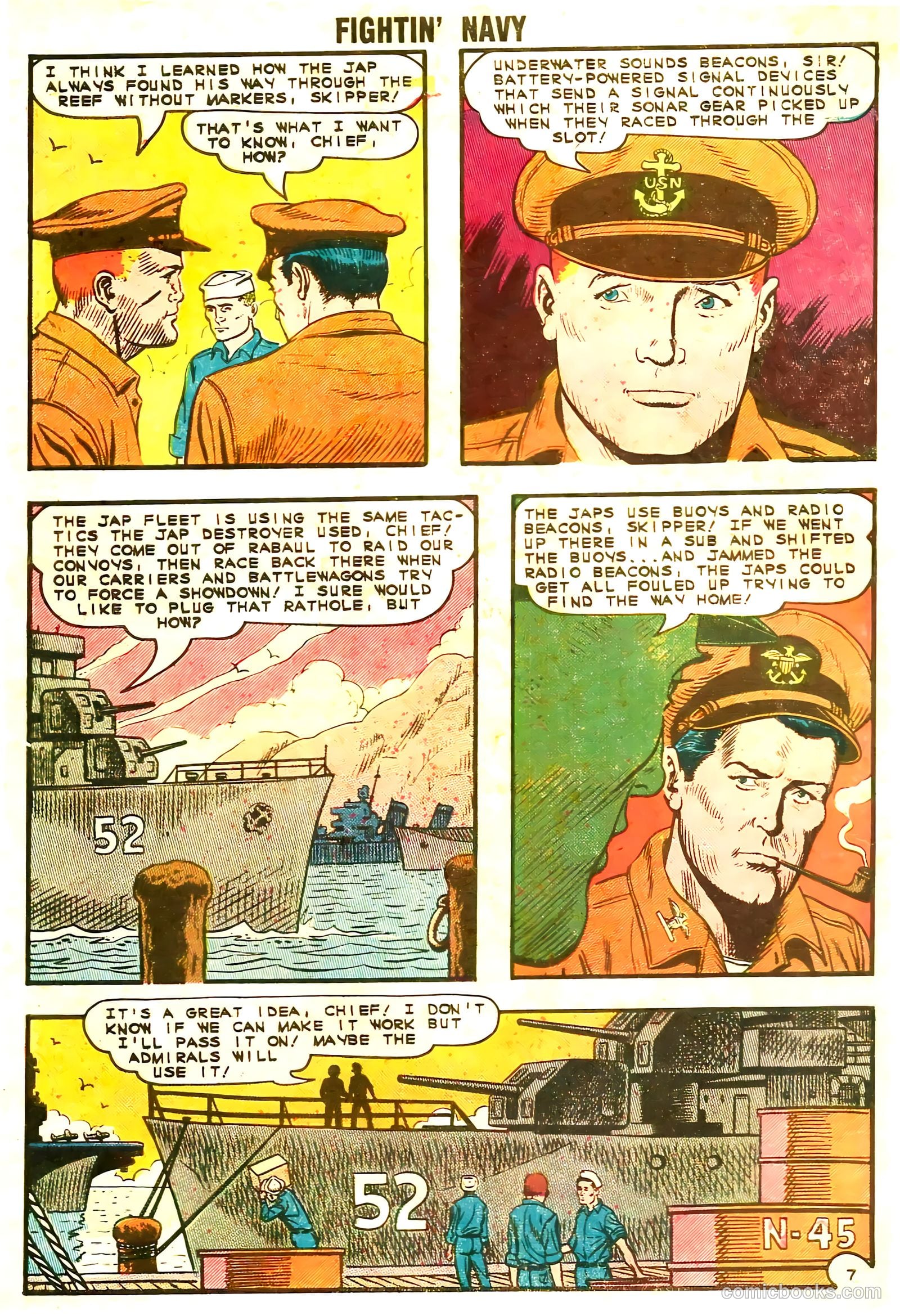 Fightin' Navy #120 — page 10 of 36