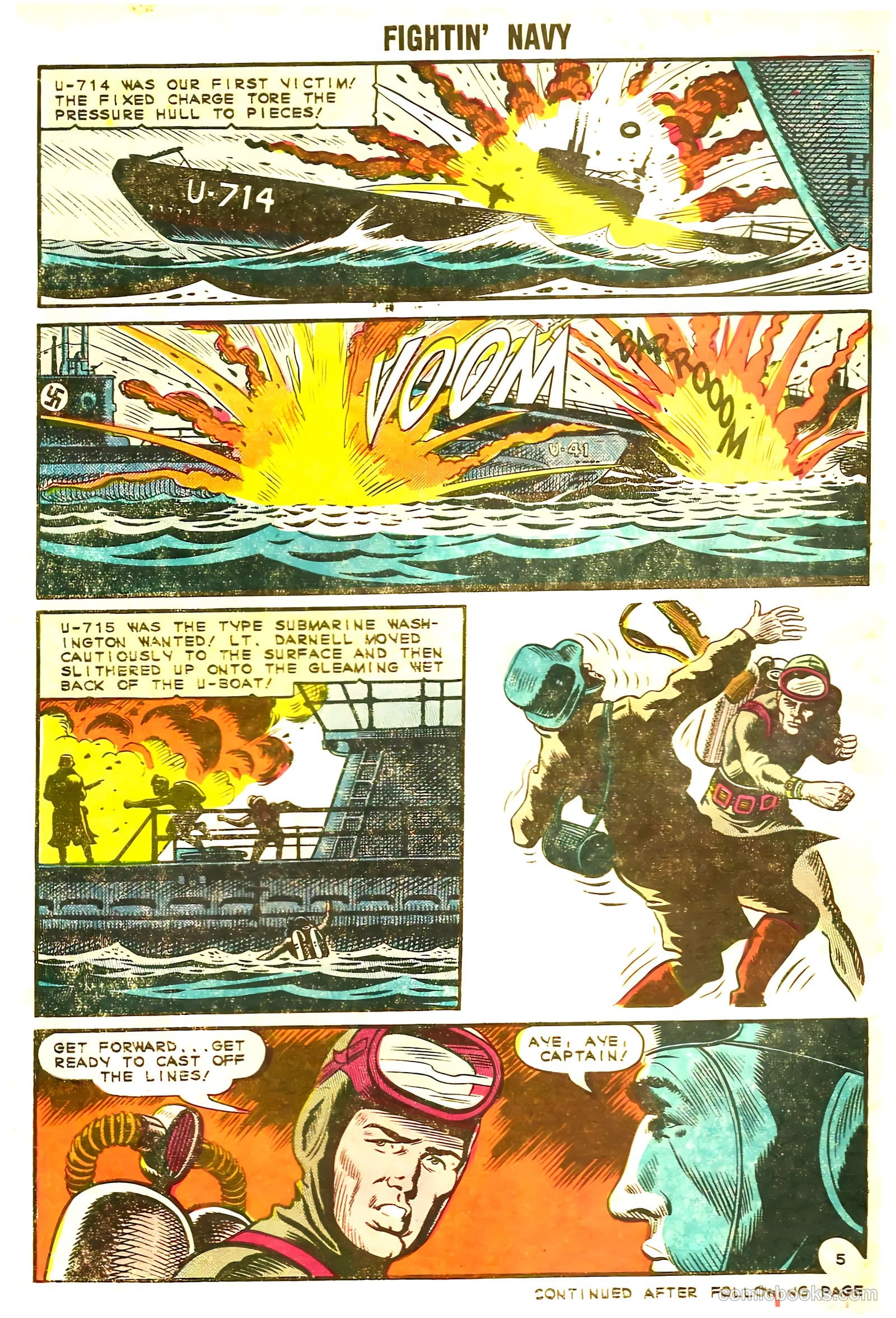 Fightin' Navy #120 — page 30 of 36