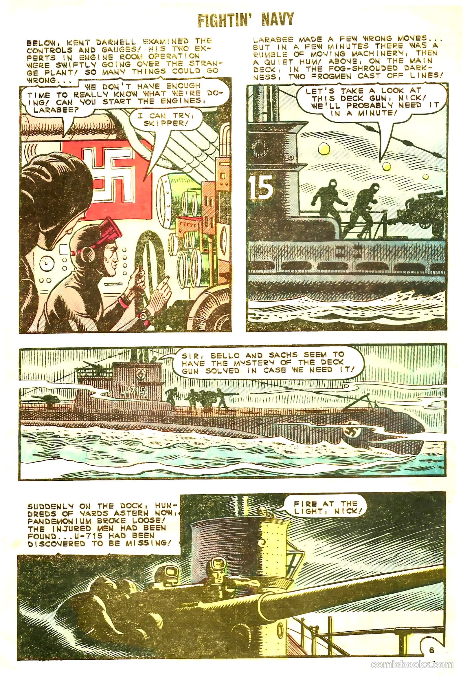Fightin' Navy #120 — page 32 of 36