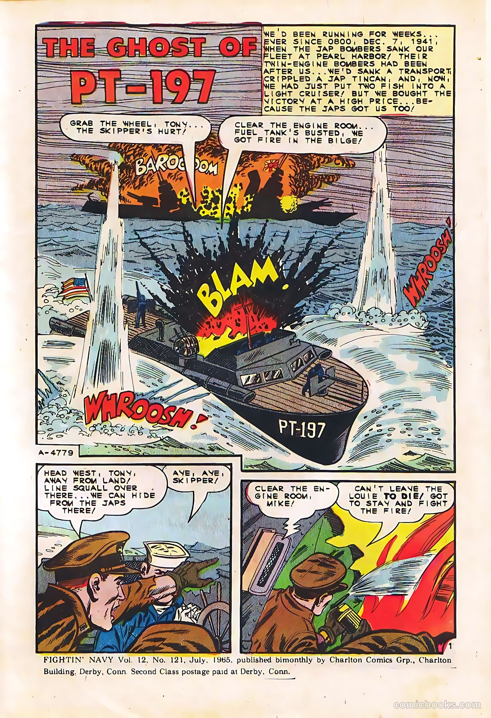 Fightin' Navy #121 — page 3 of 36