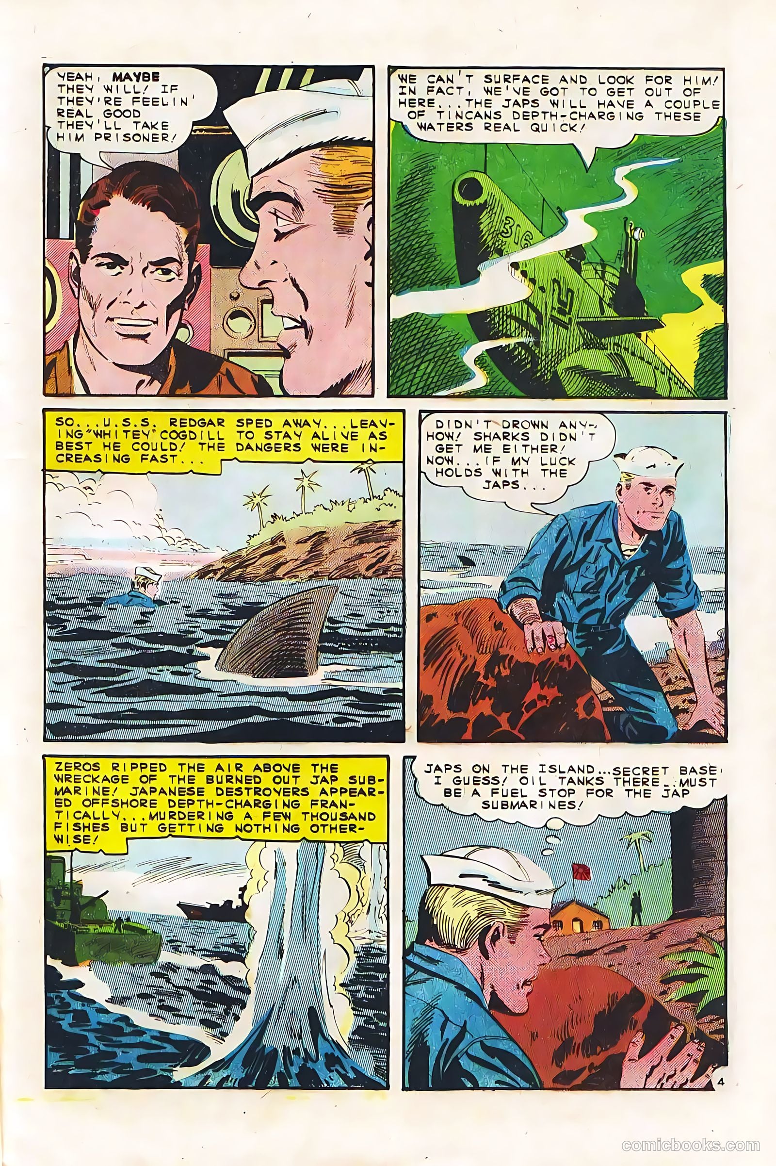 Fightin' Navy #121 — page 21 of 36