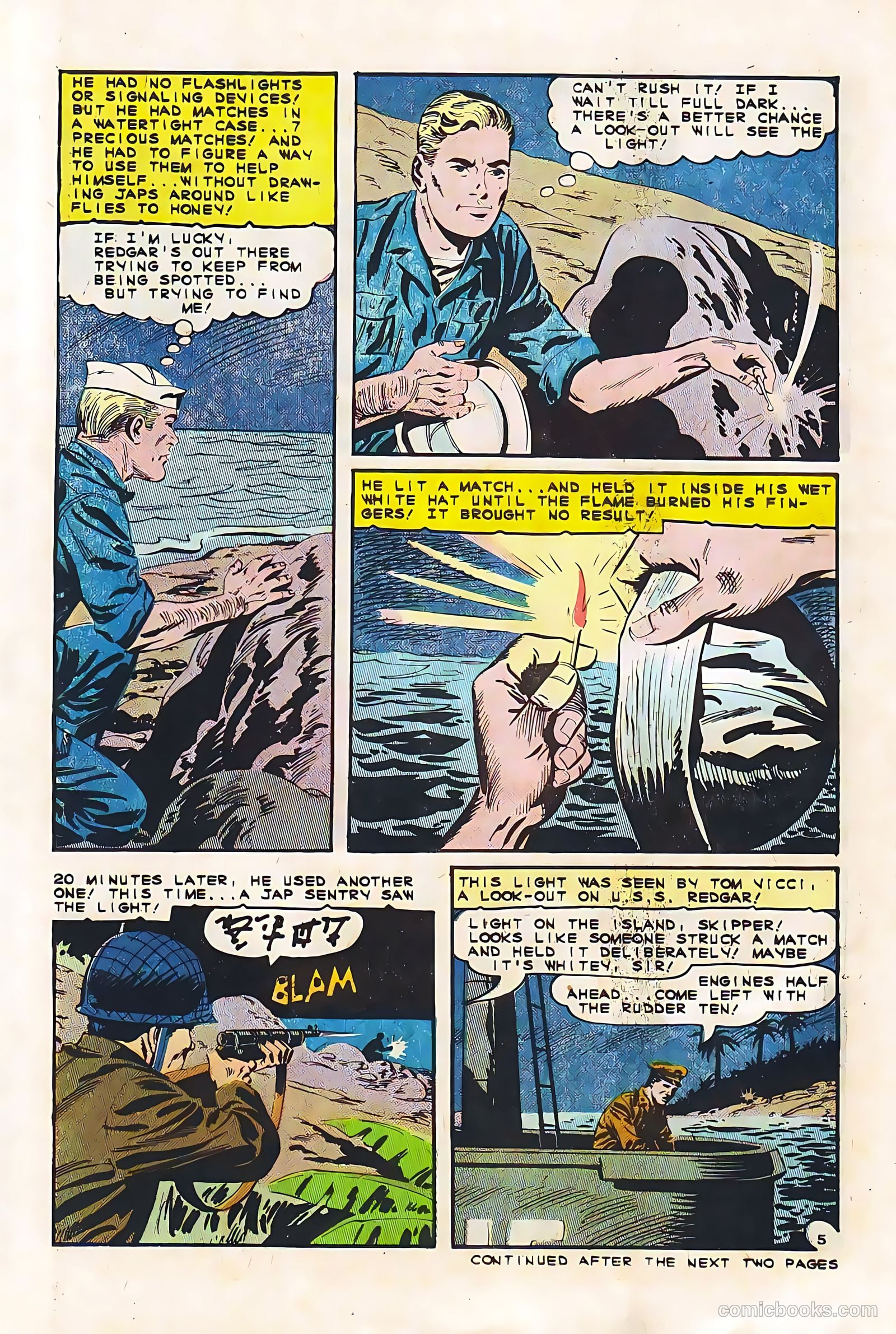 Fightin' Navy #121 — page 22 of 36
