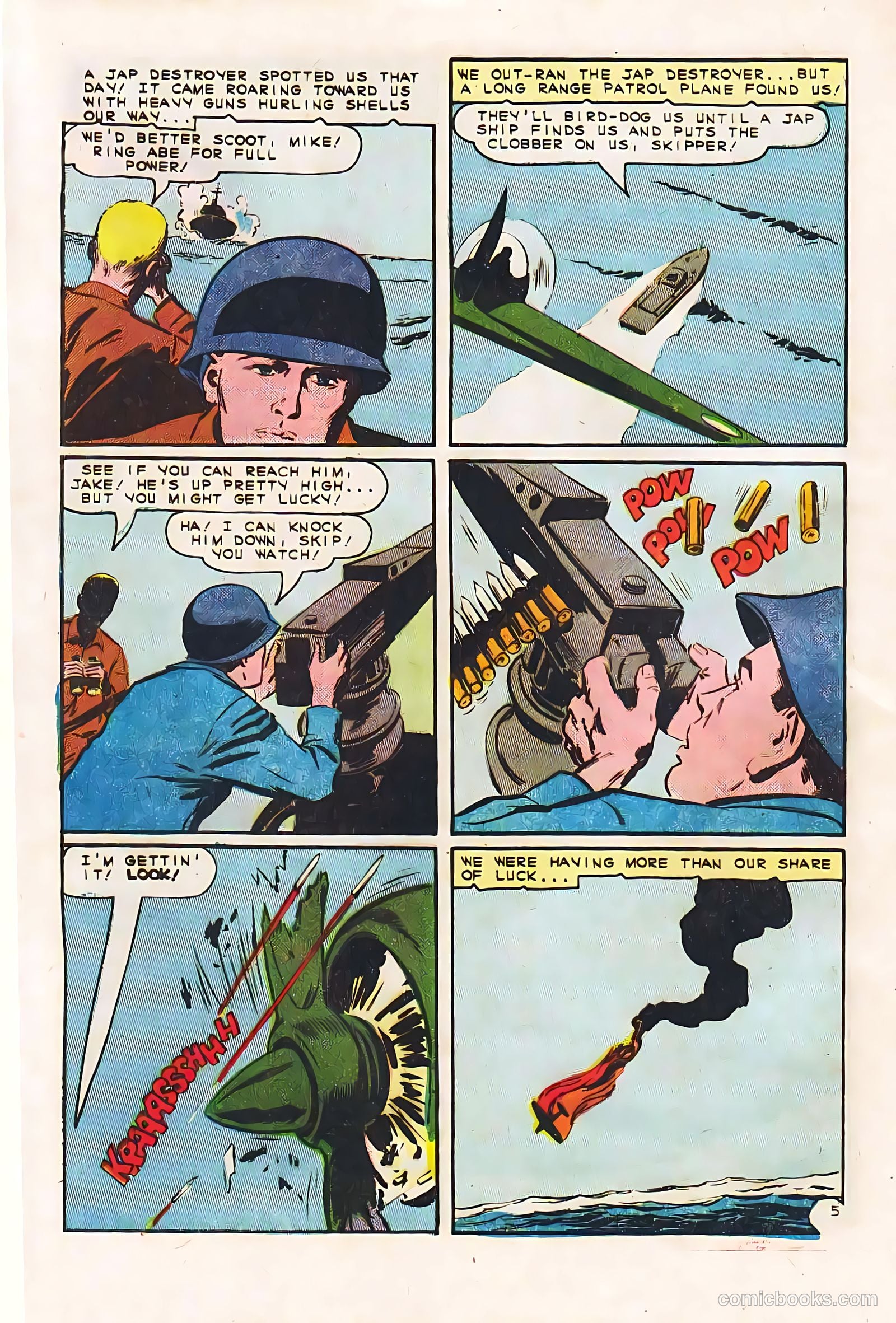 Fightin' Navy #121 — page 32 of 36
