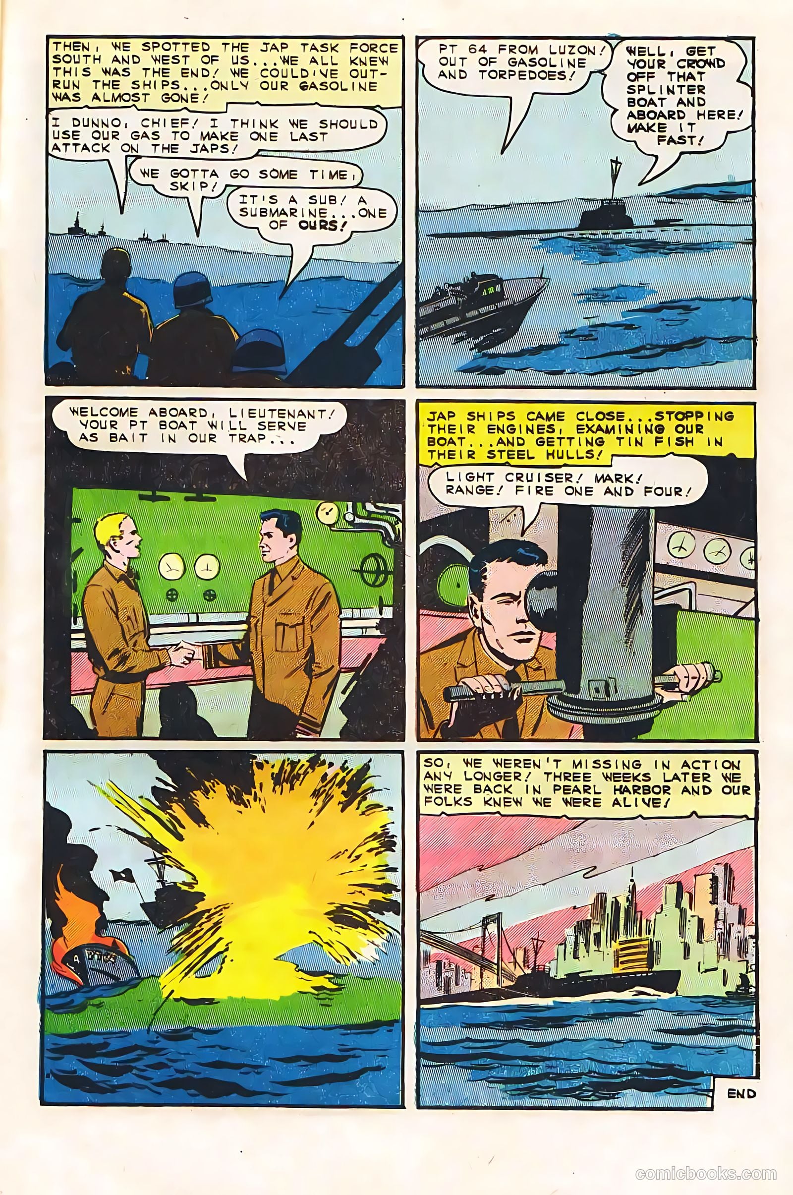 Fightin' Navy #121 — page 33 of 36