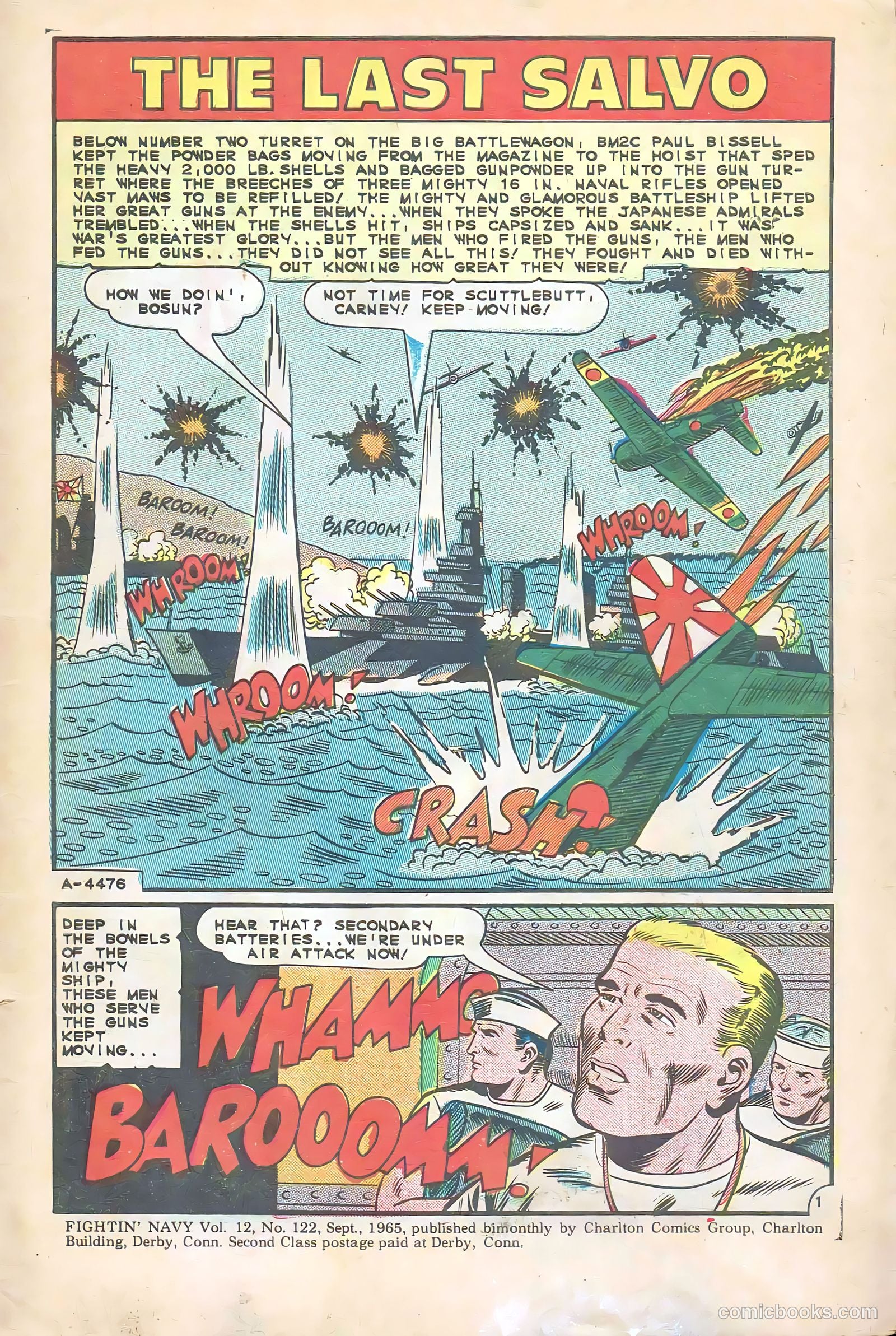 Fightin' Navy #122 — page 3 of 36