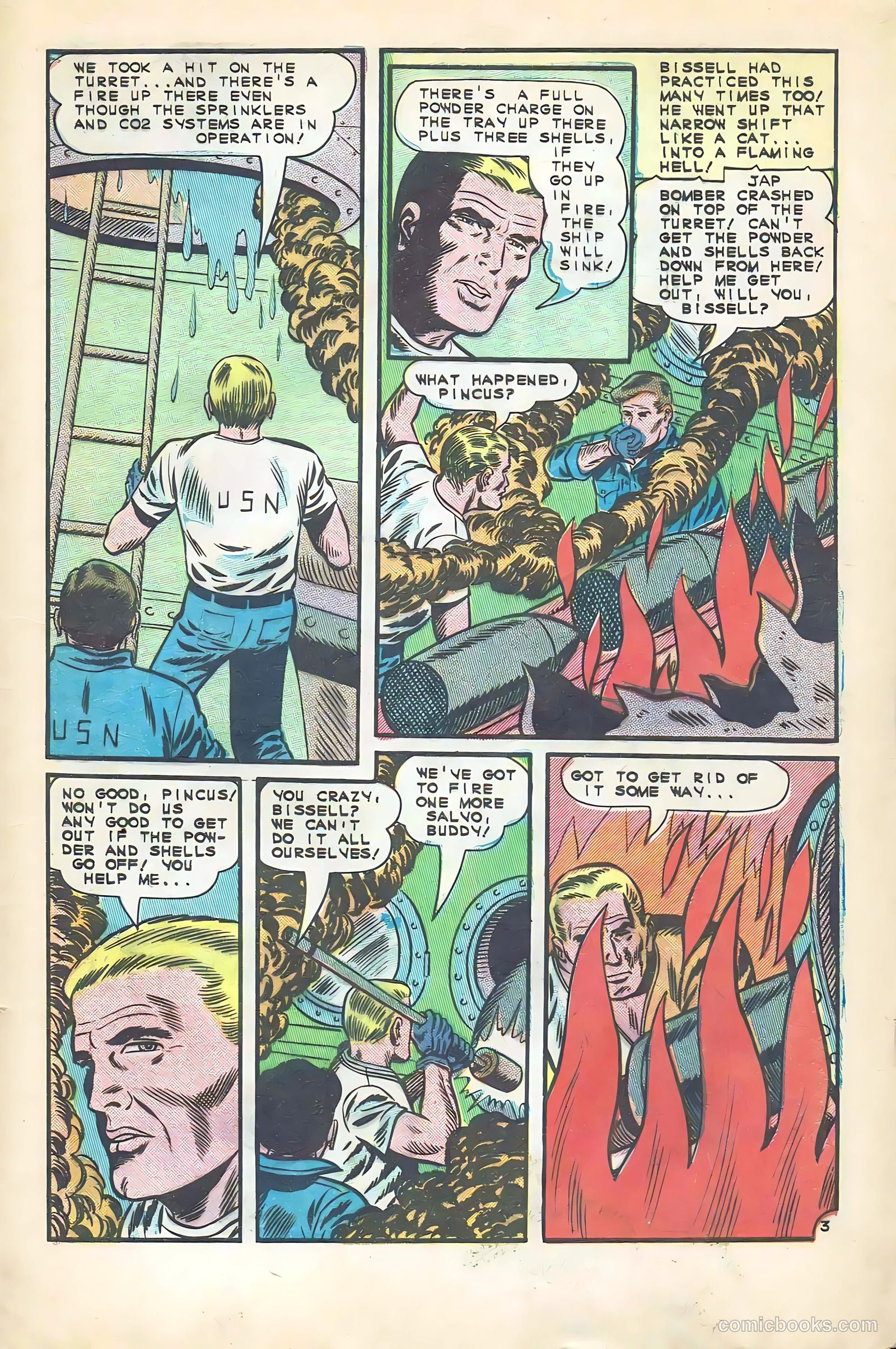 Fightin' Navy #122 — page 5 of 36