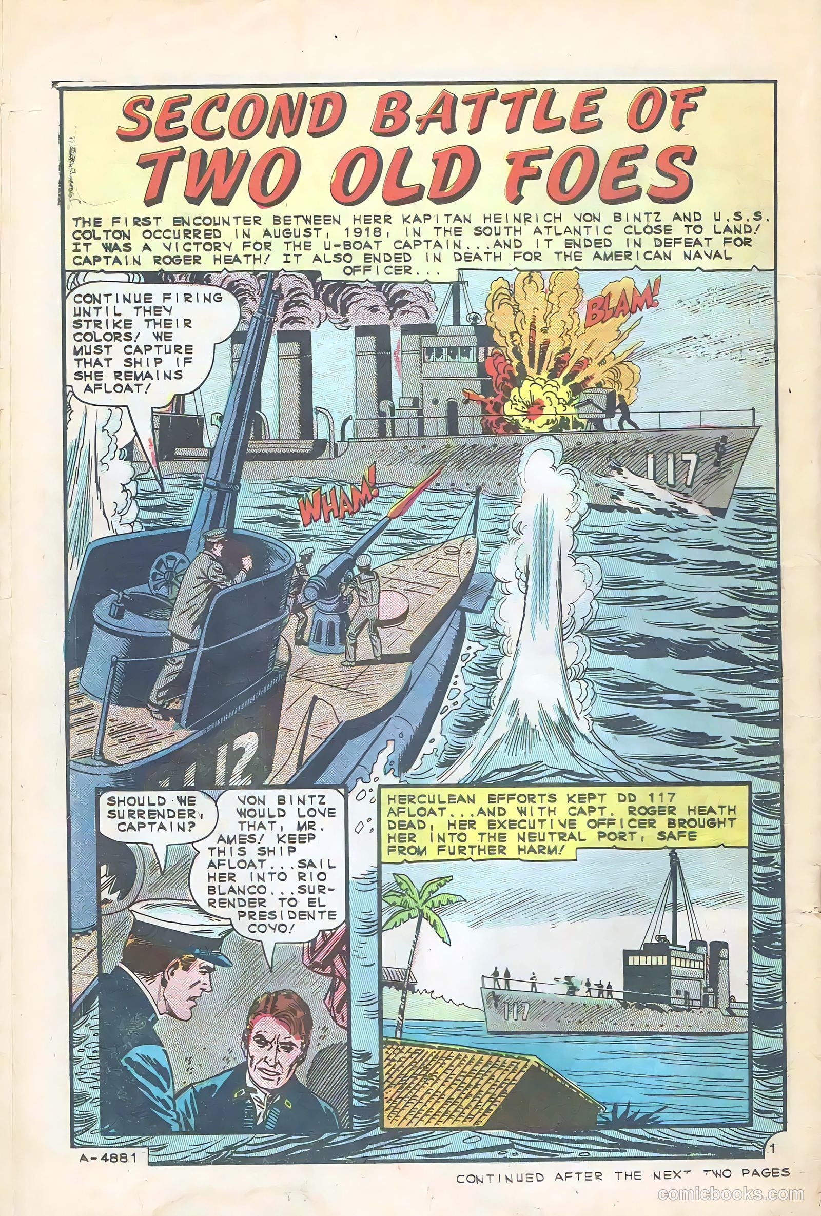 Fightin' Navy #122 — page 22 of 36