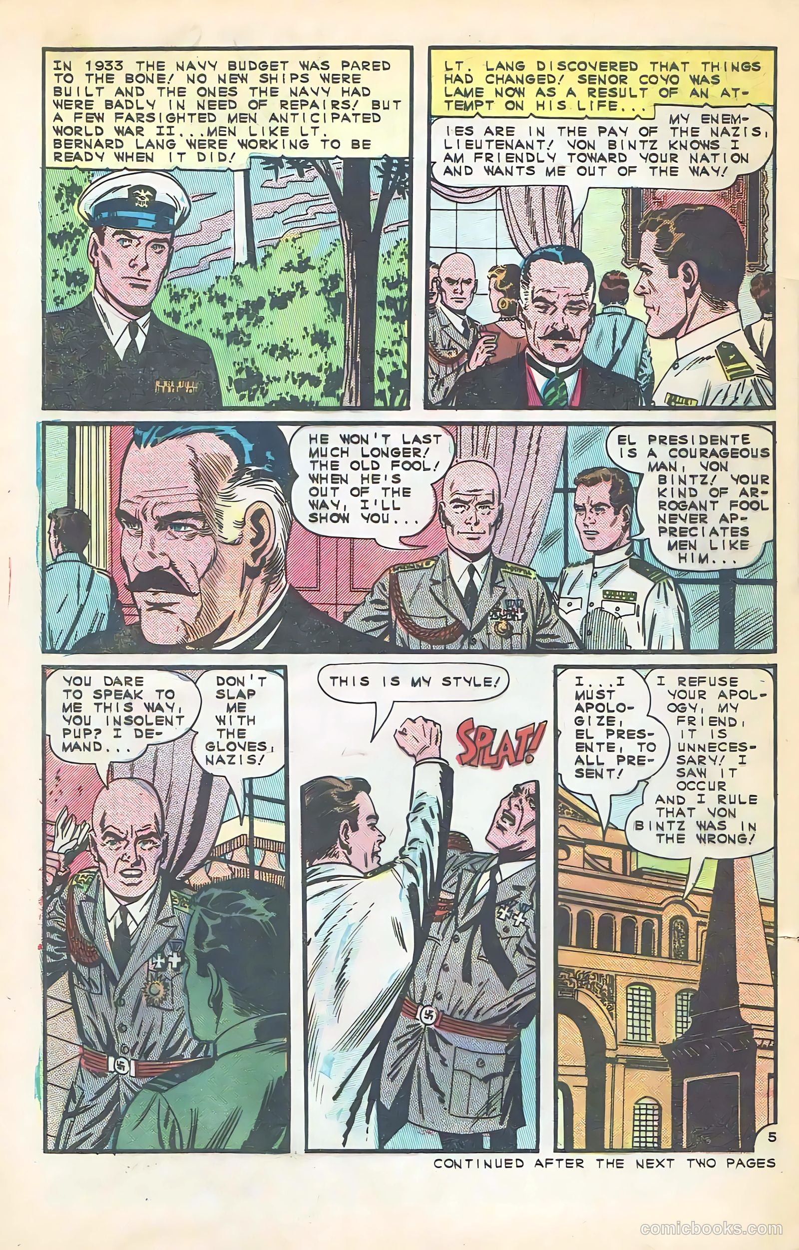 Fightin' Navy #122 — page 28 of 36