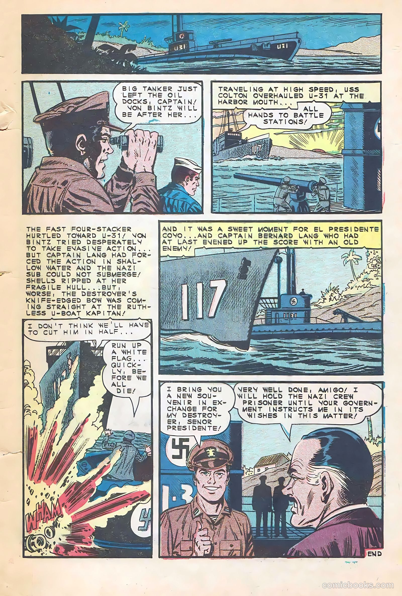 Fightin' Navy #122 — page 33 of 36