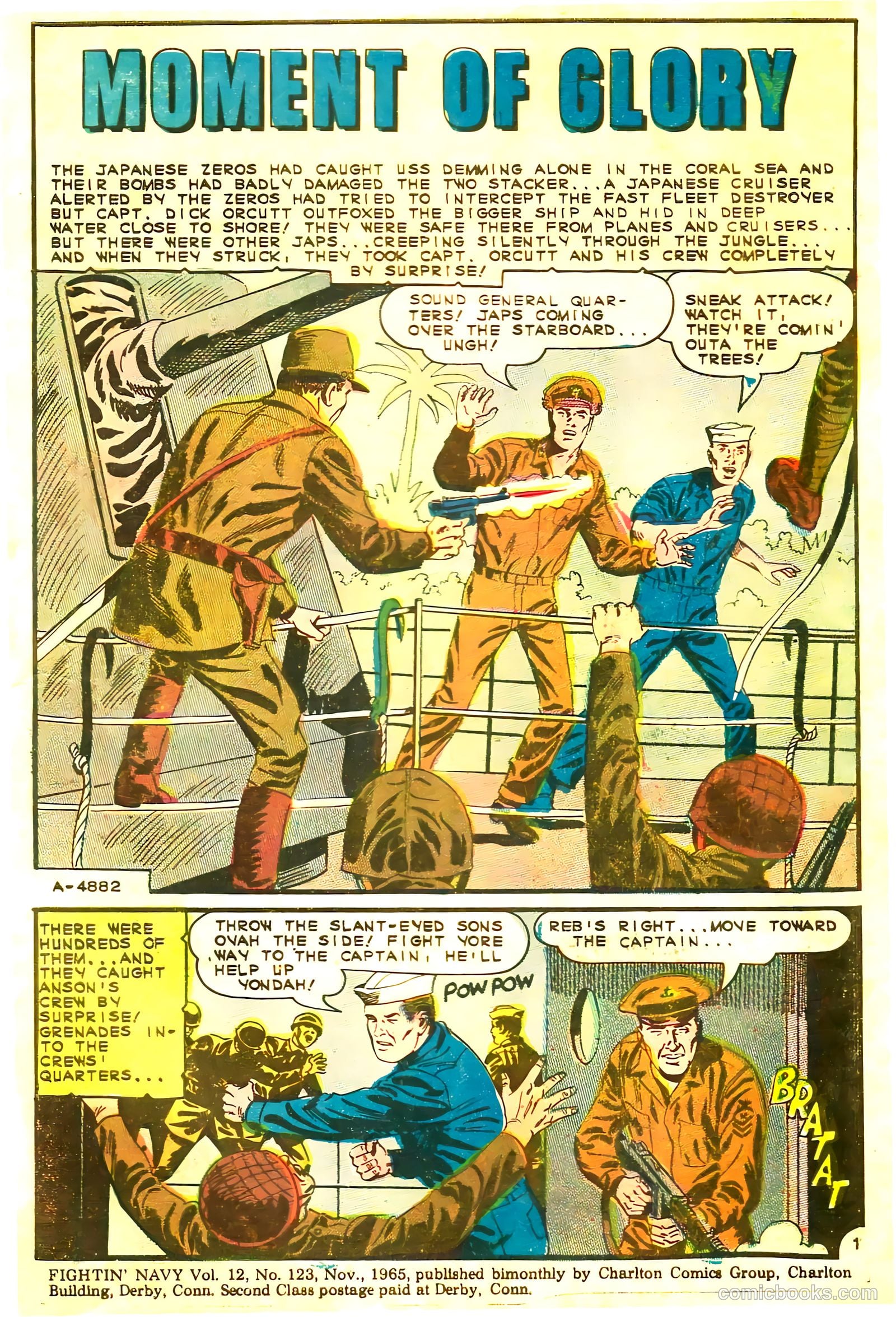 Fightin' Navy #123 — page 3 of 36