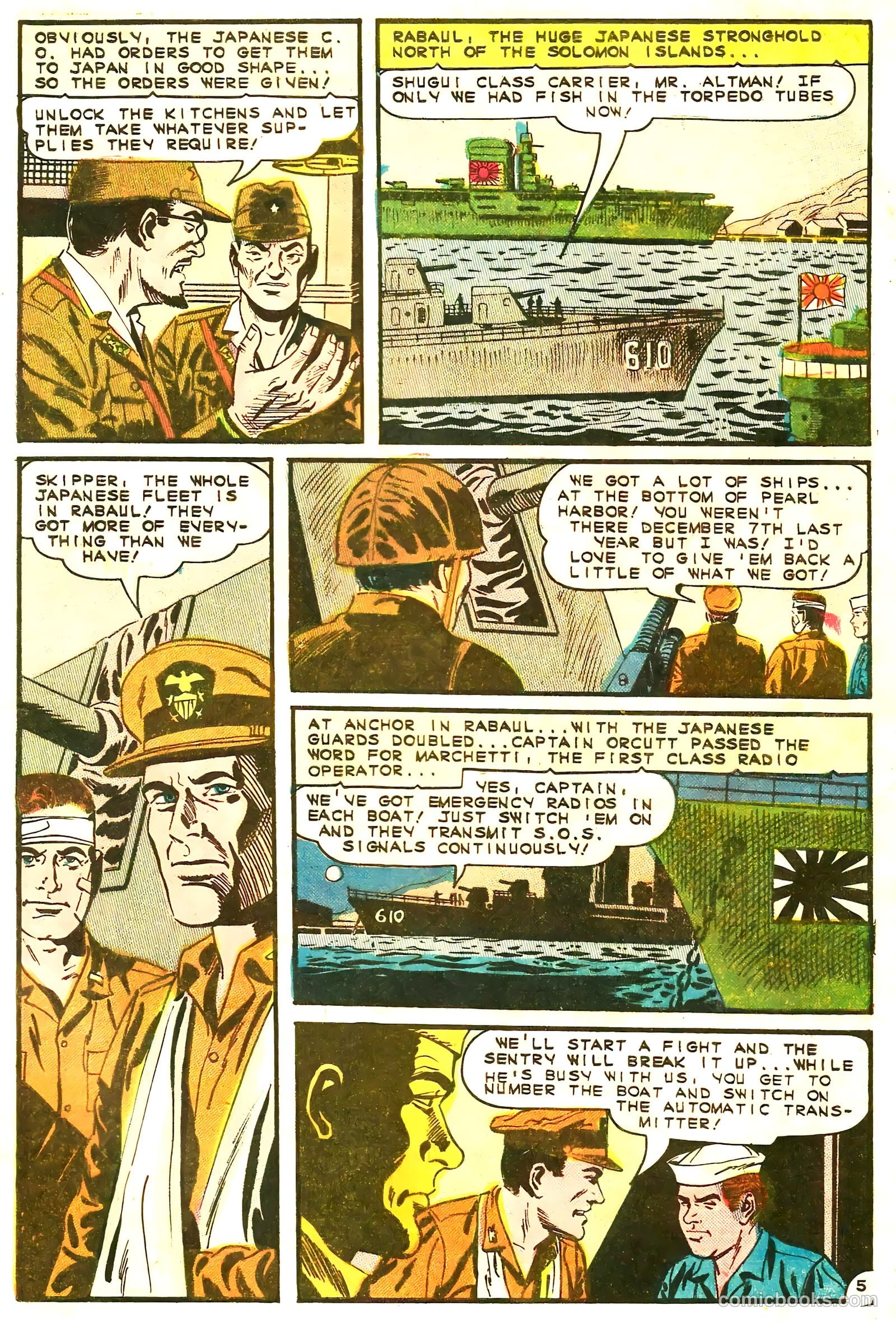 Fightin' Navy #123 — page 9 of 36