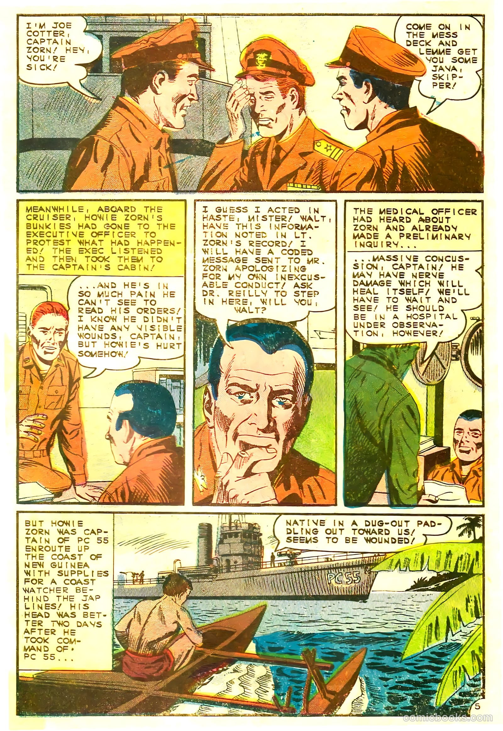 Fightin' Navy #123 — page 31 of 36
