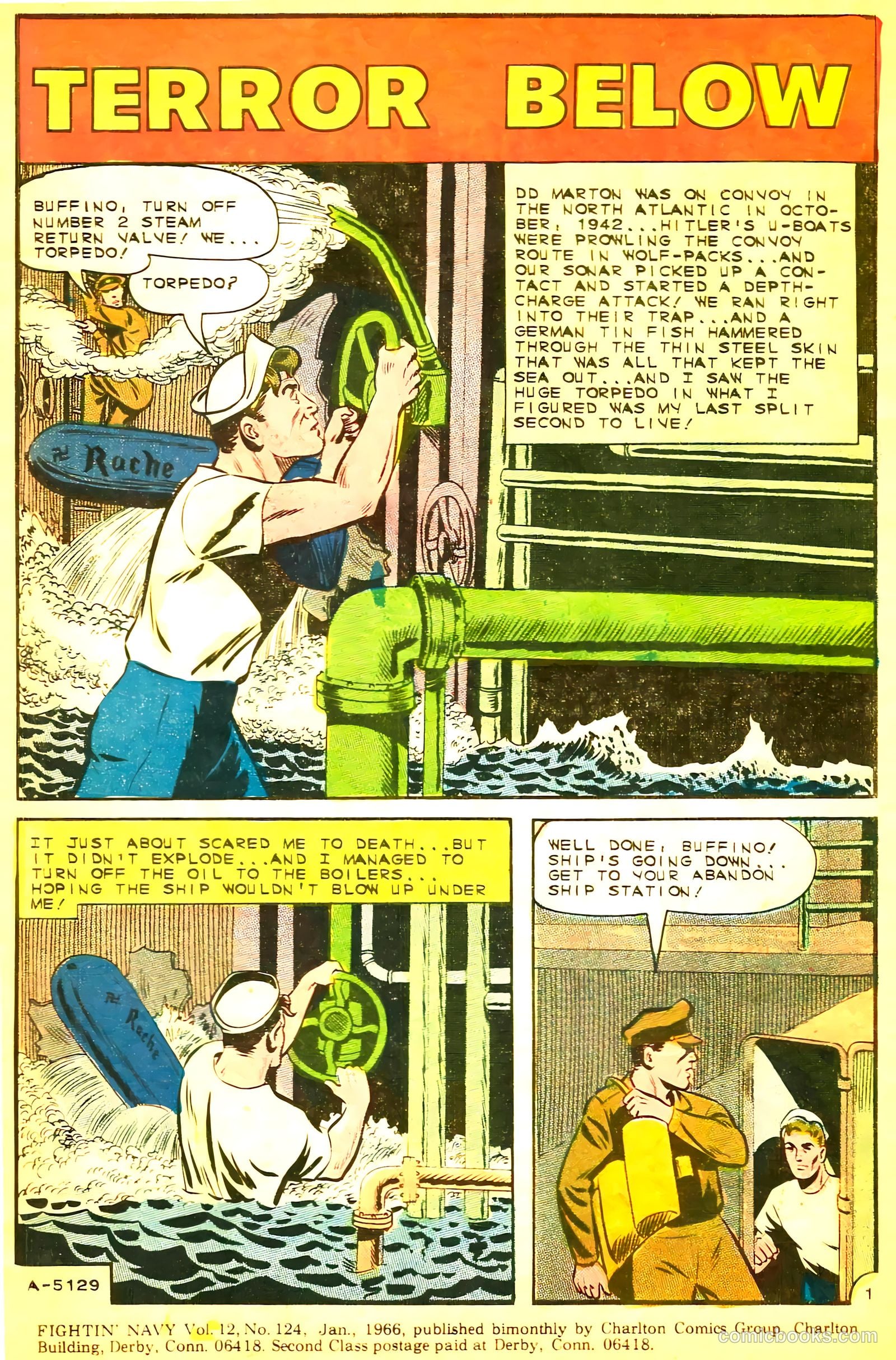 Fightin' Navy #124 — page 3 of 36