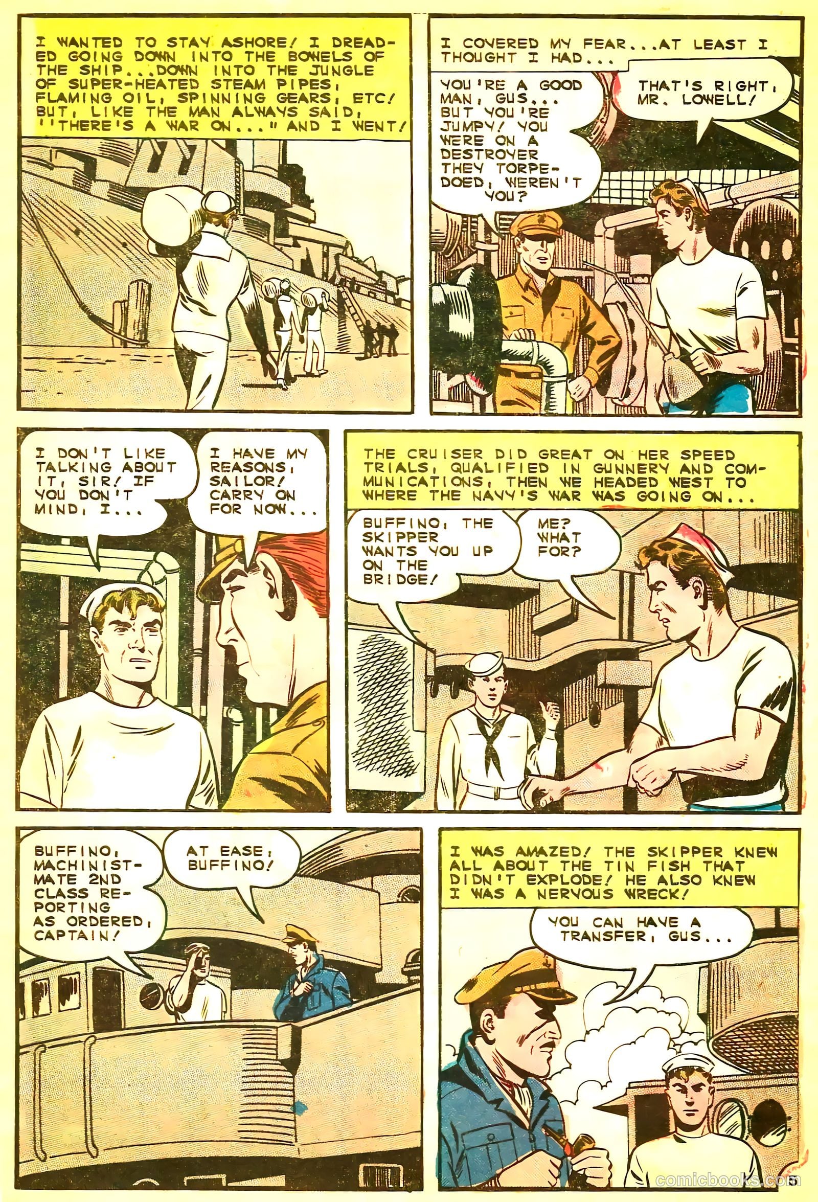 Fightin' Navy #124 — page 9 of 36