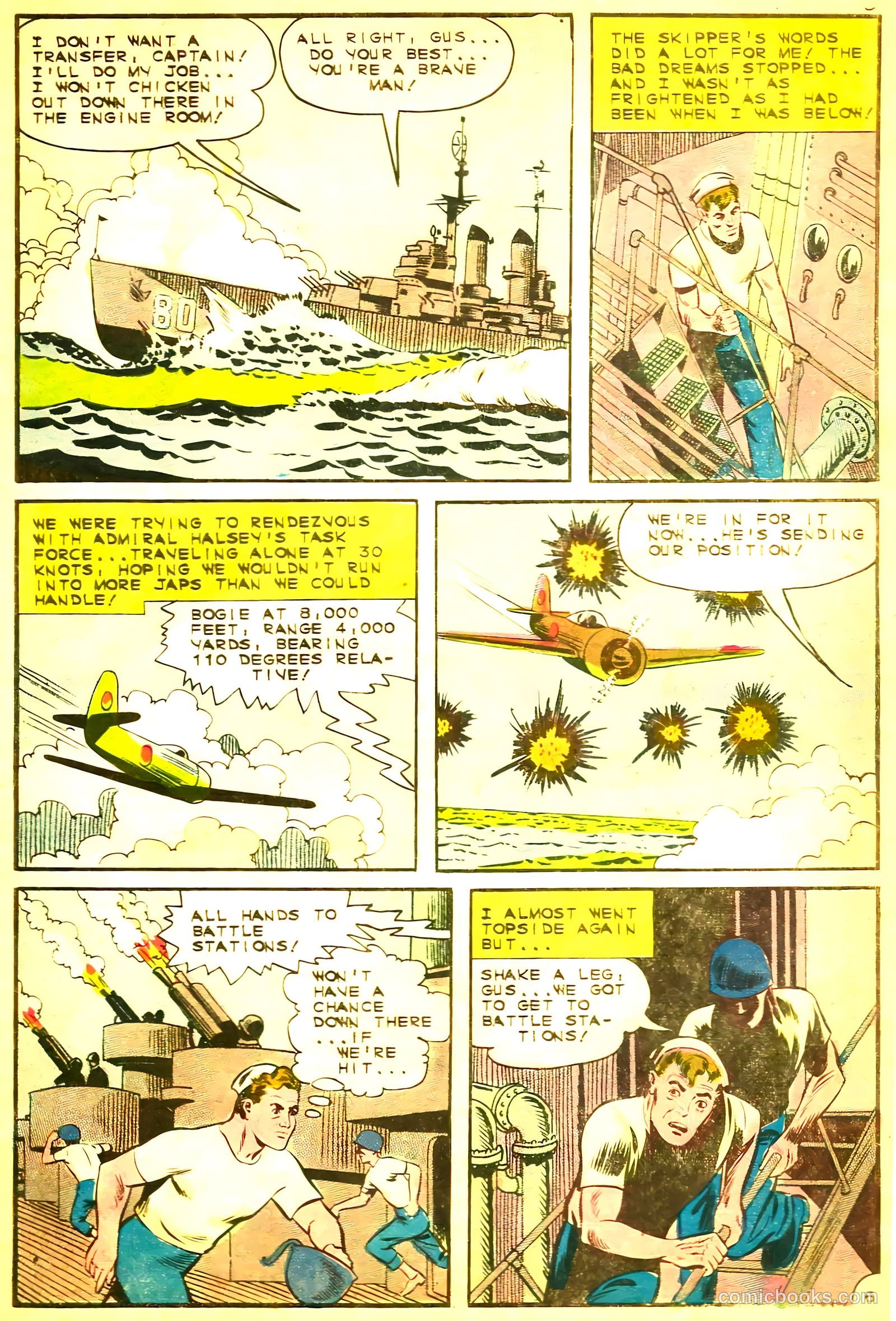 Fightin' Navy #124 — page 10 of 36