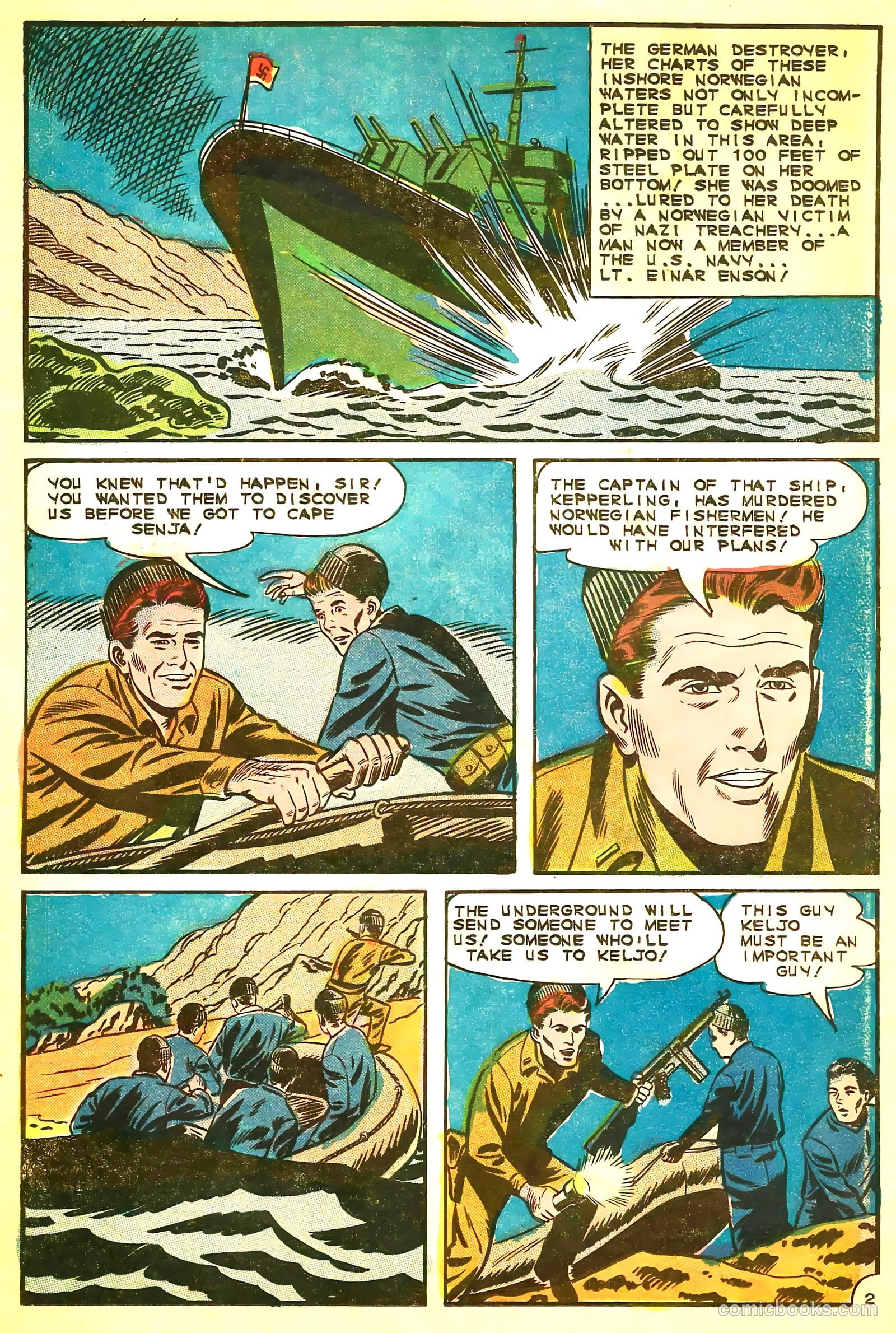 Fightin' Navy #124 — page 16 of 36