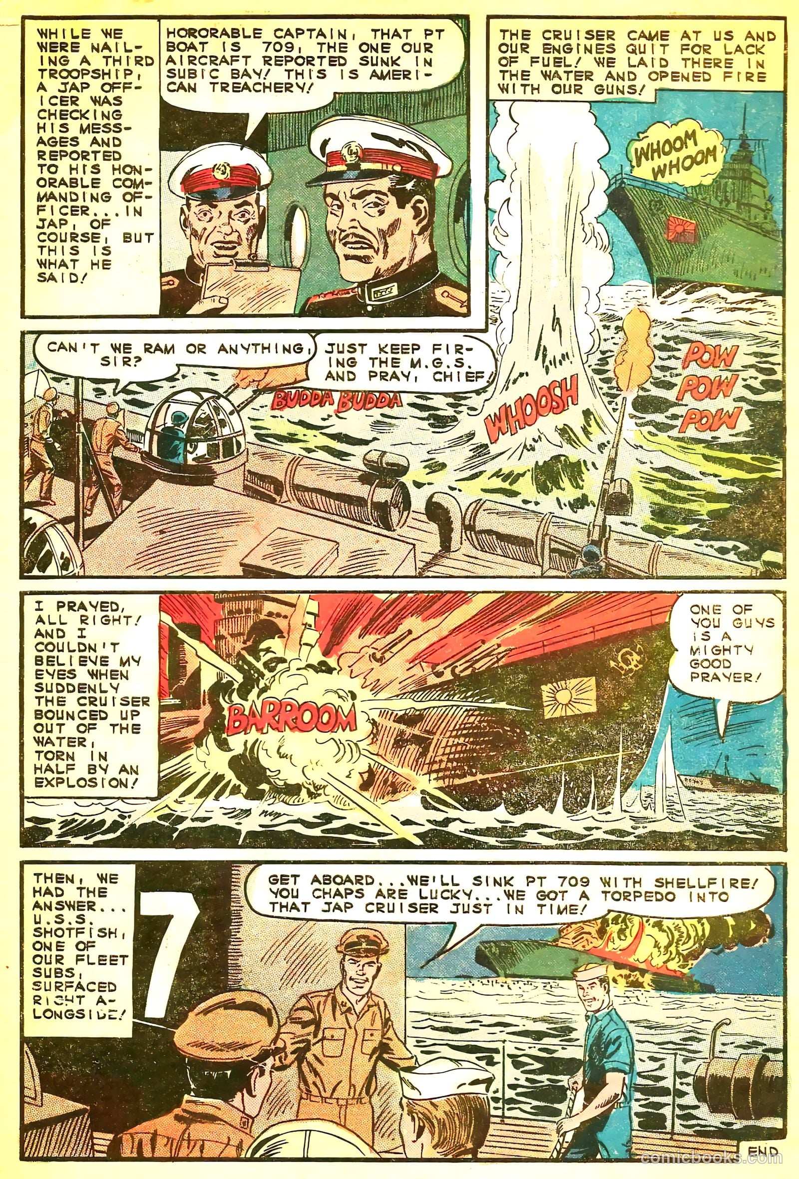 Fightin' Navy #124 — page 32 of 36