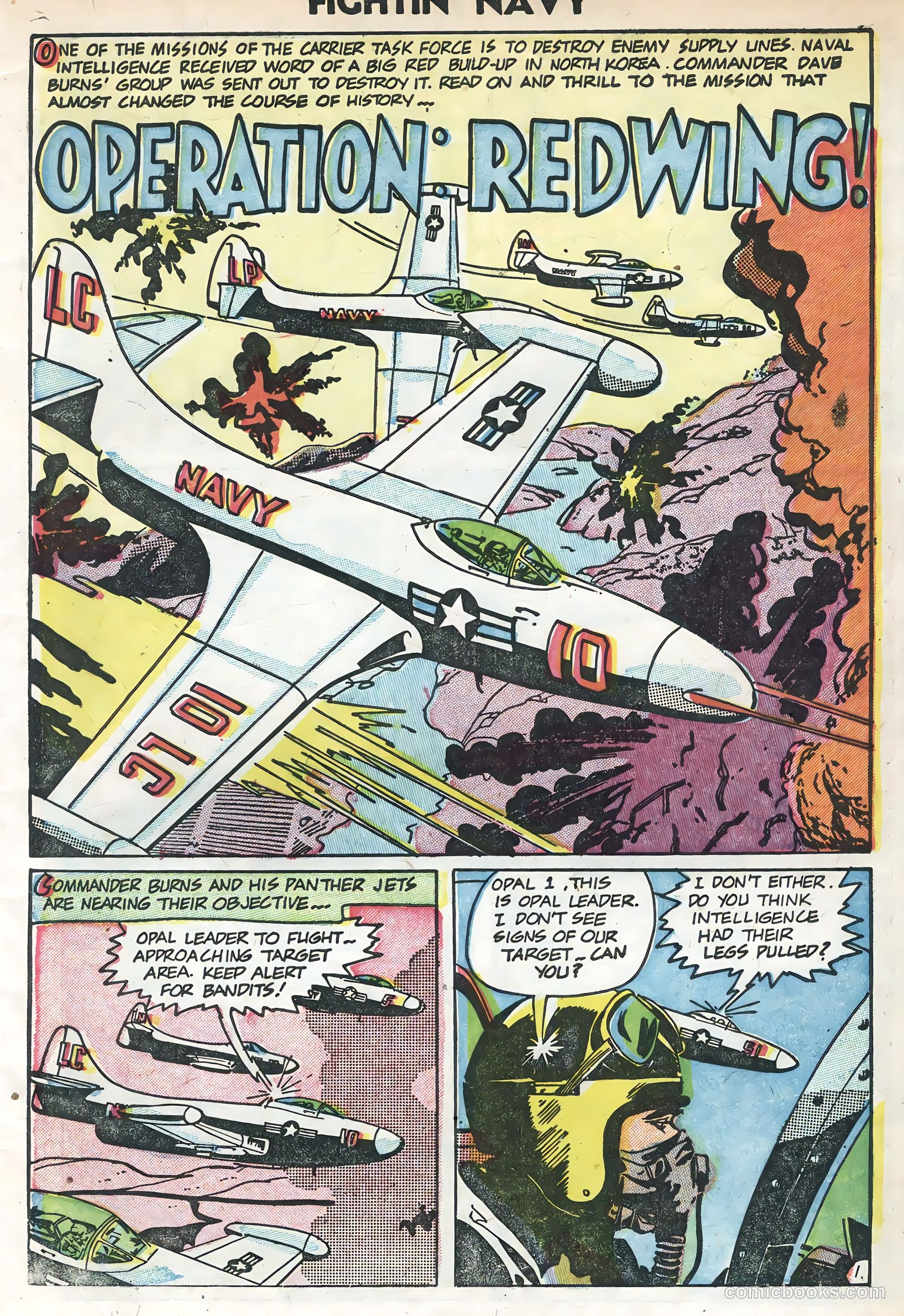Fightin' Navy #74 — page 3 of 36