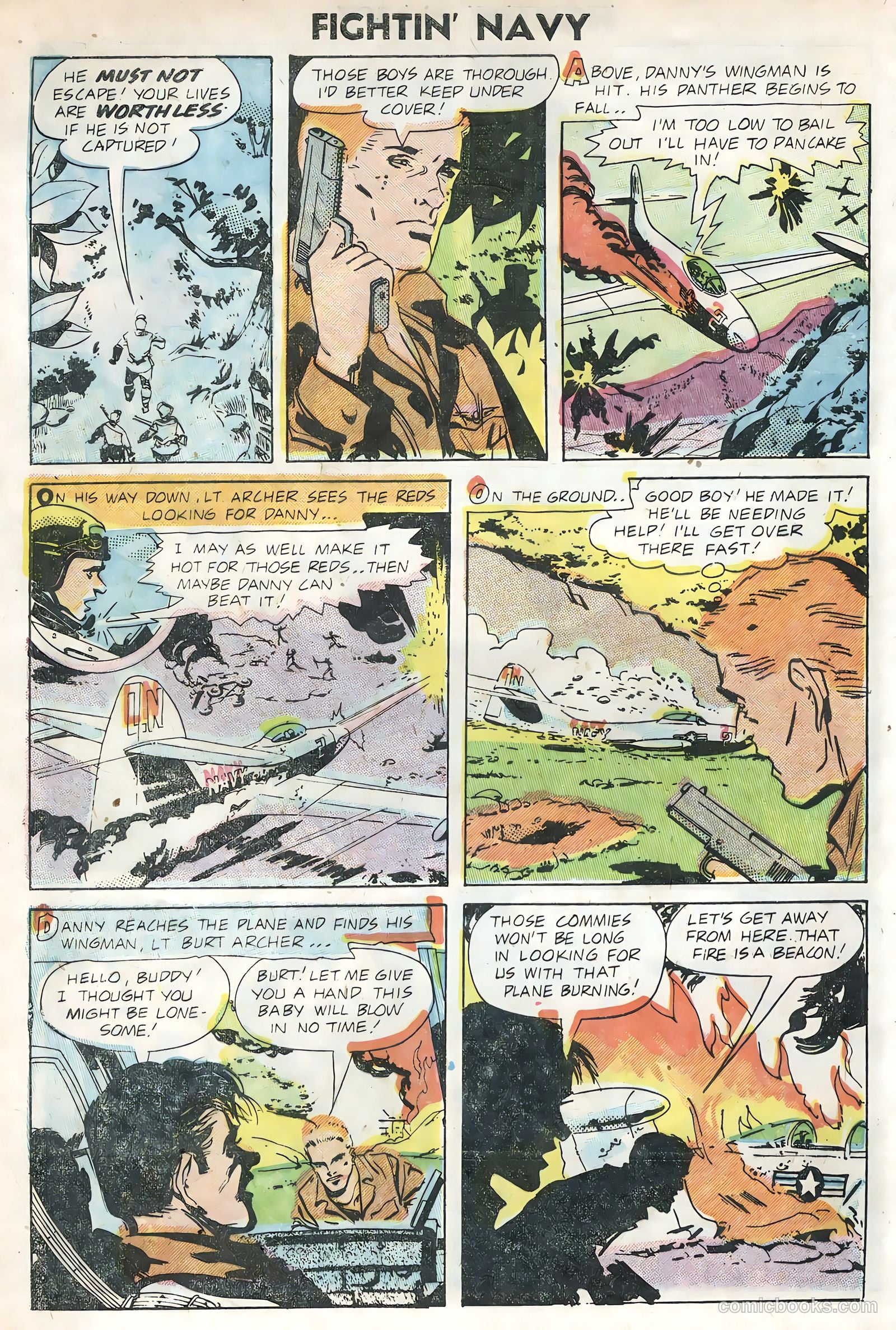 Fightin' Navy #74 — page 8 of 36