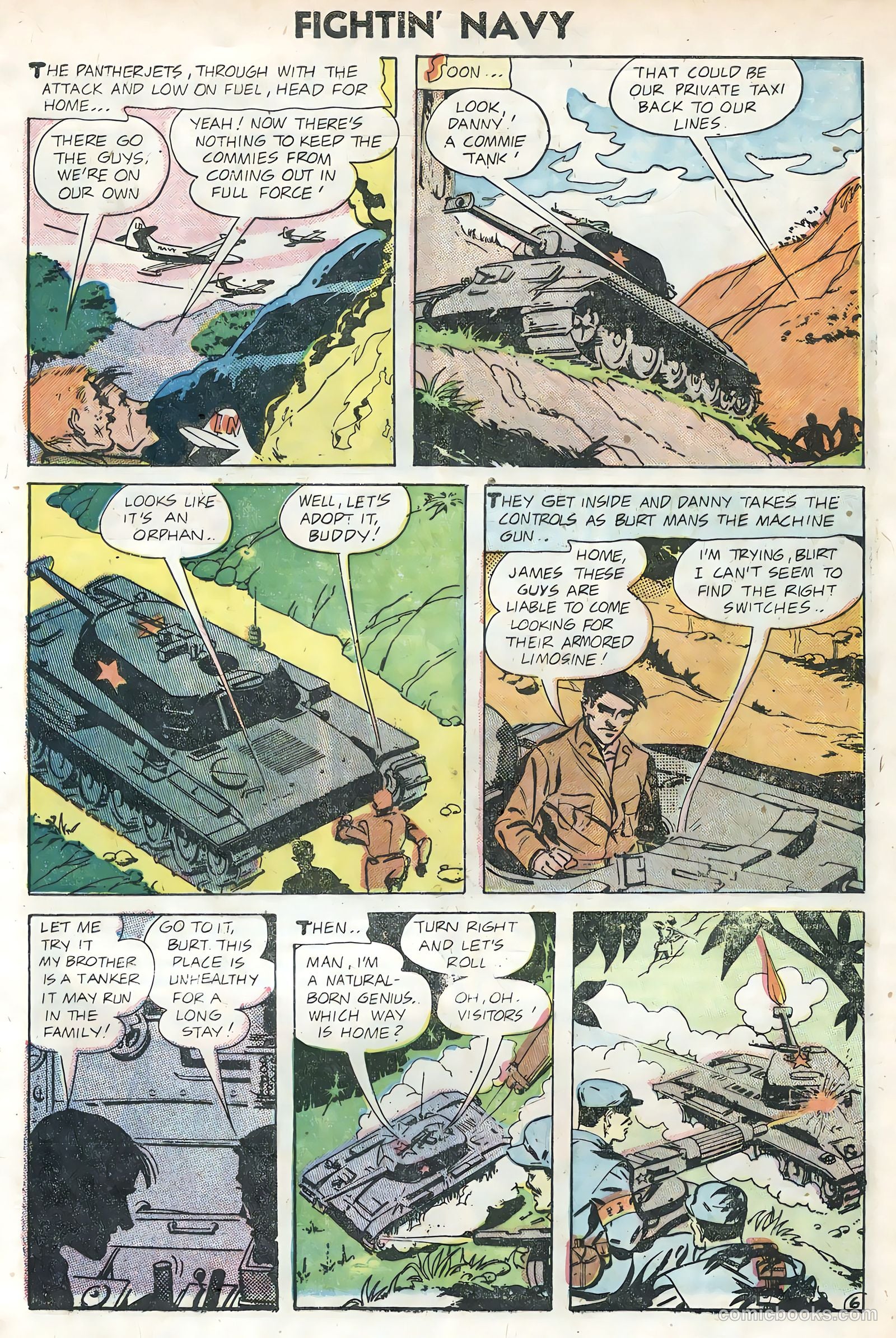 Fightin' Navy #74 — page 9 of 36