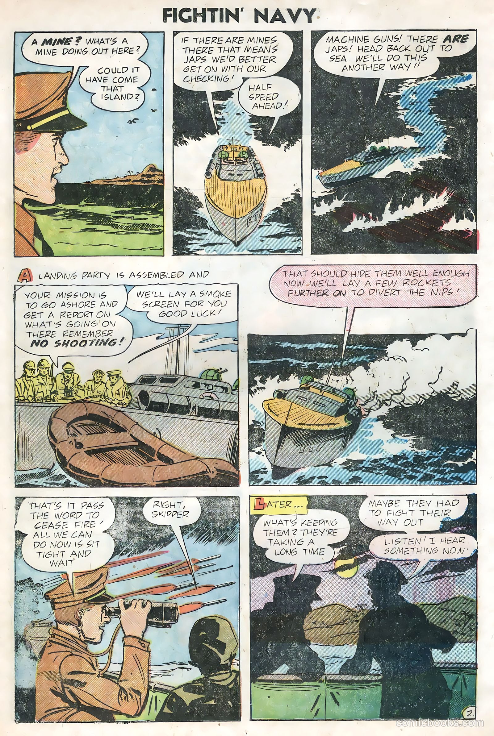 Fightin' Navy #74 — page 12 of 36