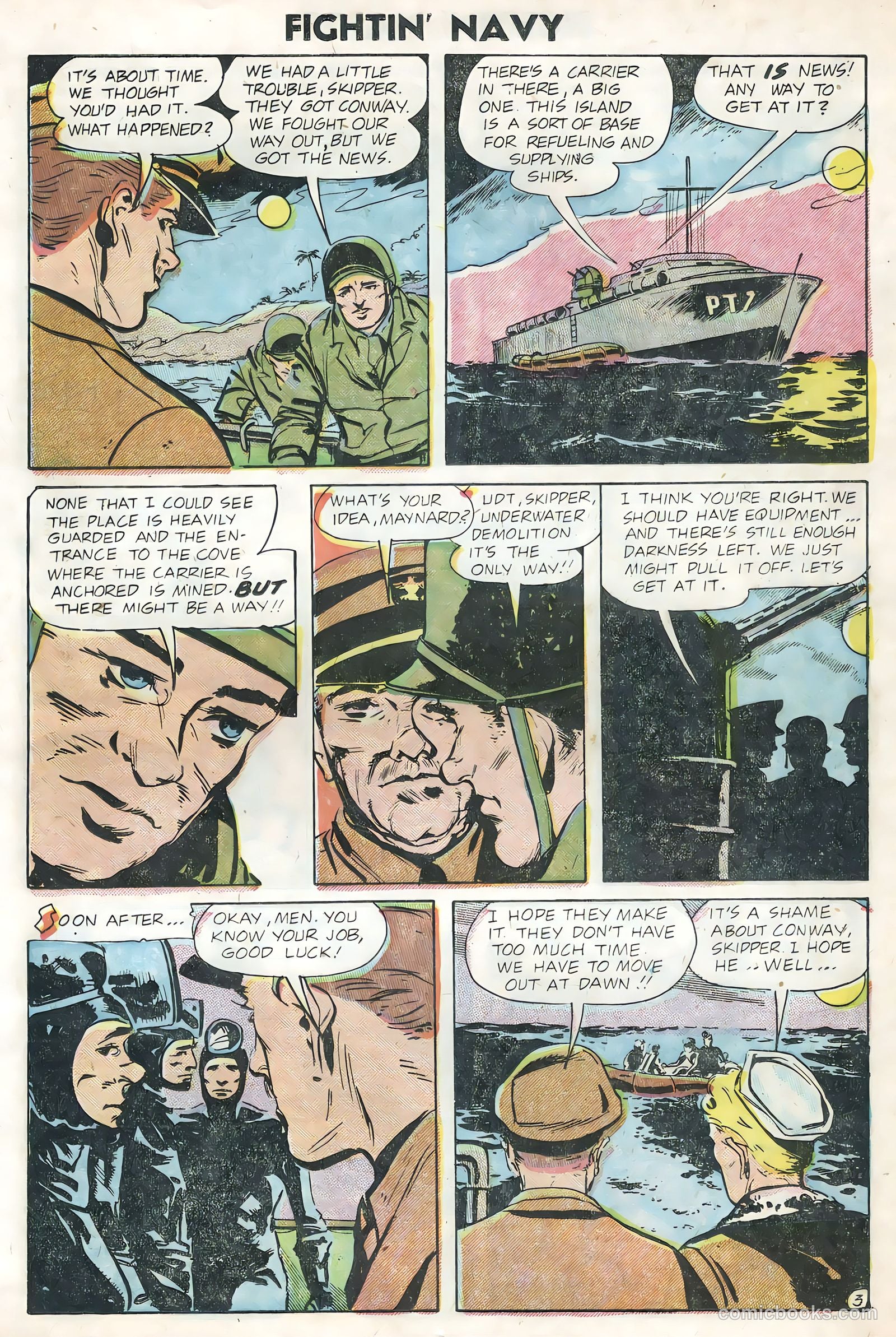 Fightin' Navy #74 — page 13 of 36
