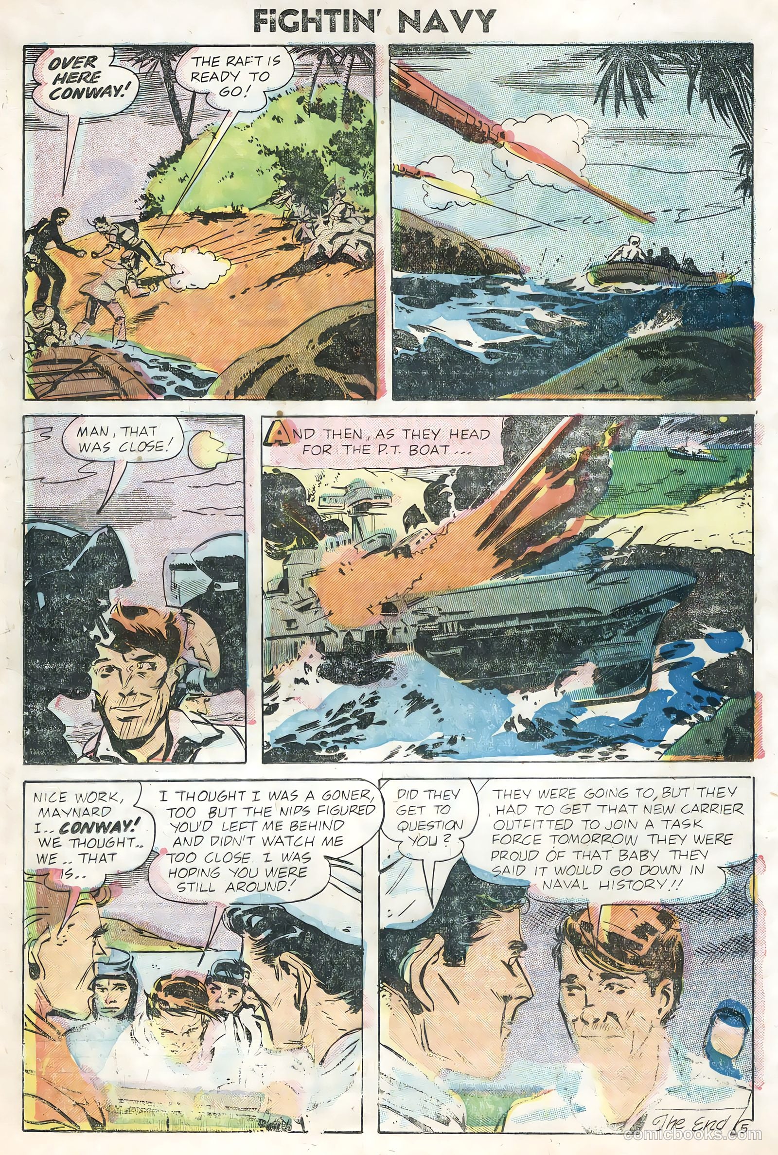 Fightin' Navy #74 — page 16 of 36