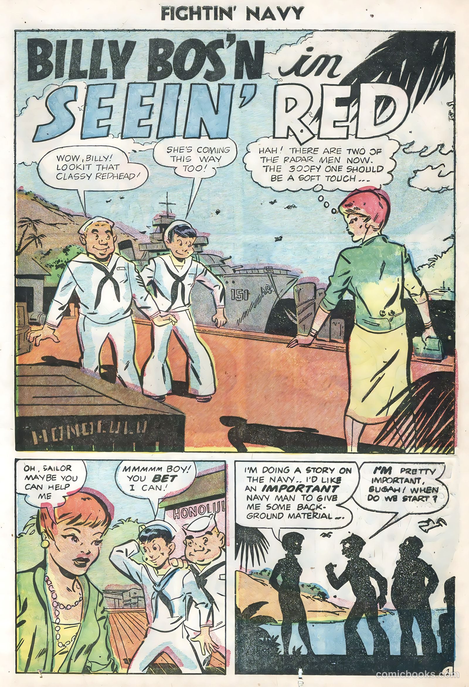 Fightin' Navy #74 — page 23 of 36