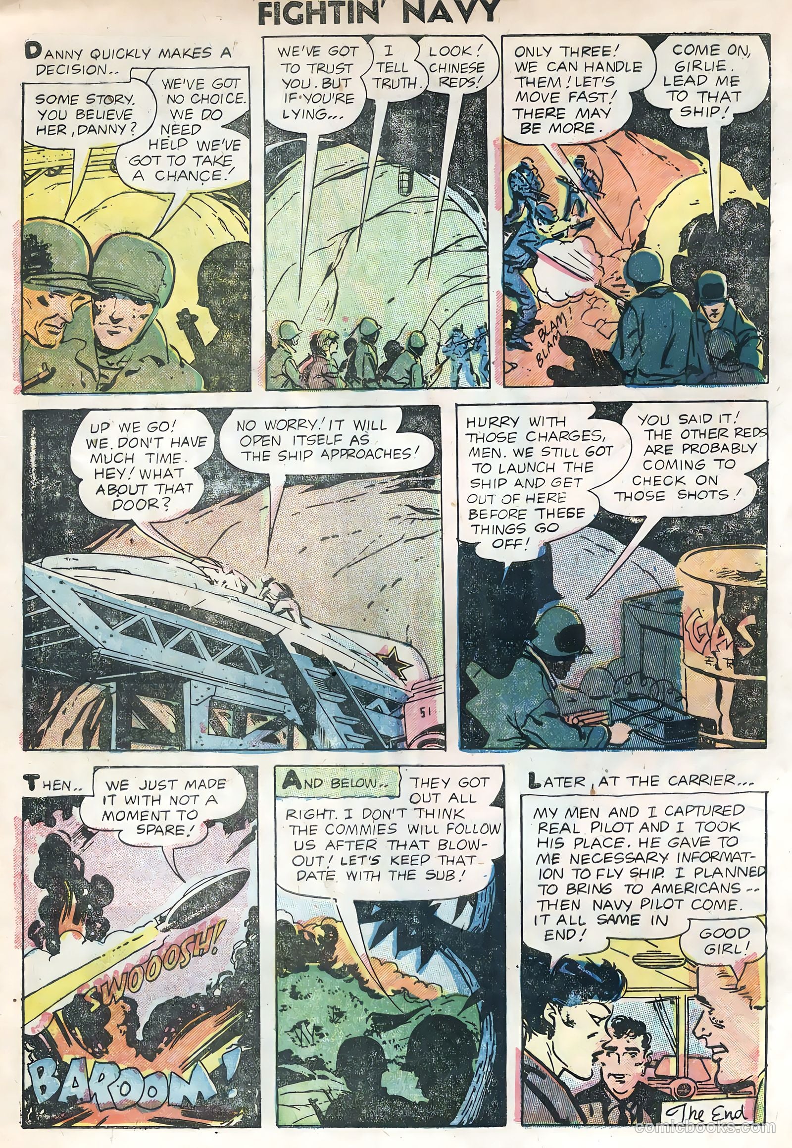 Fightin' Navy #74 — page 32 of 36