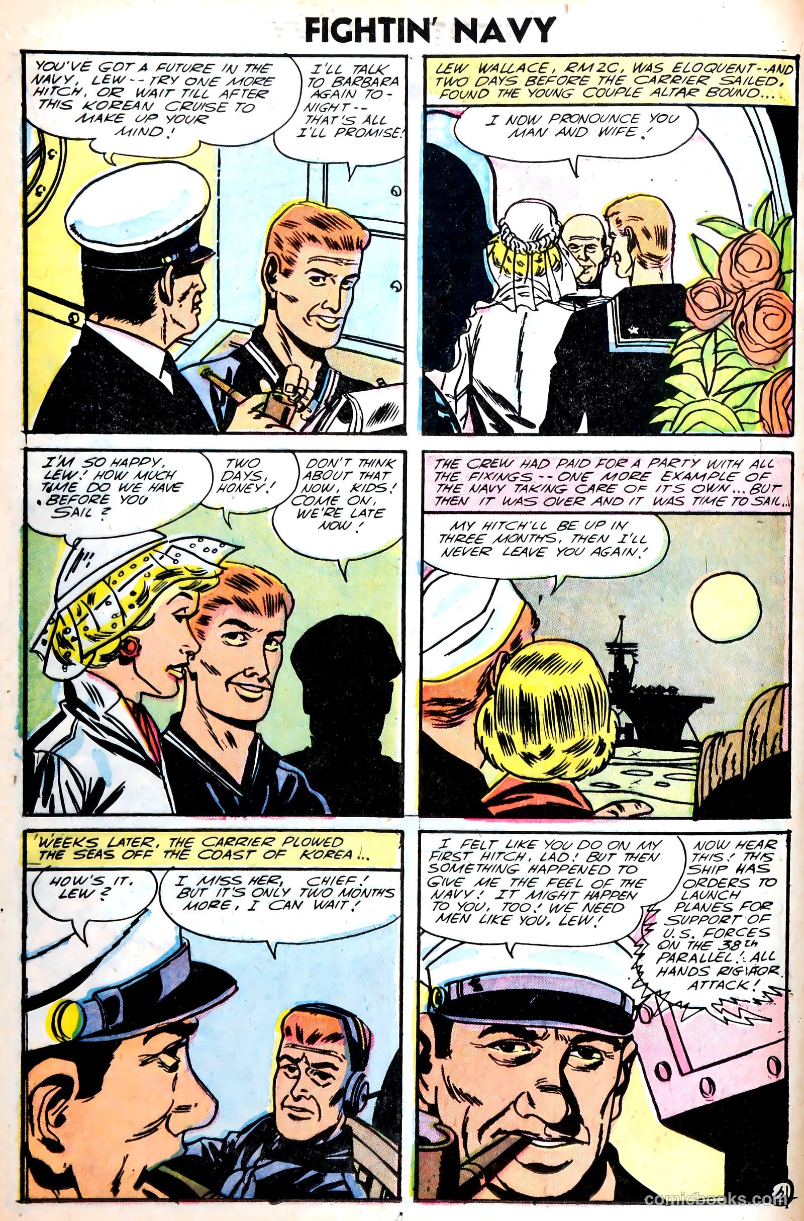 Fightin' Navy #75 — page 12 of 36