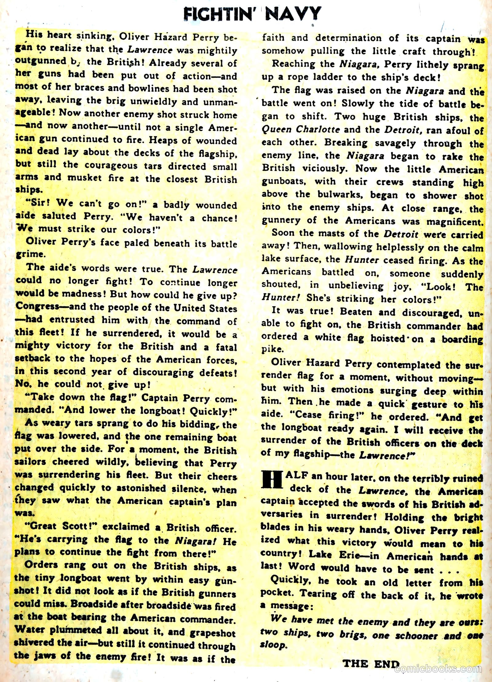 Fightin' Navy #75 — page 18 of 36