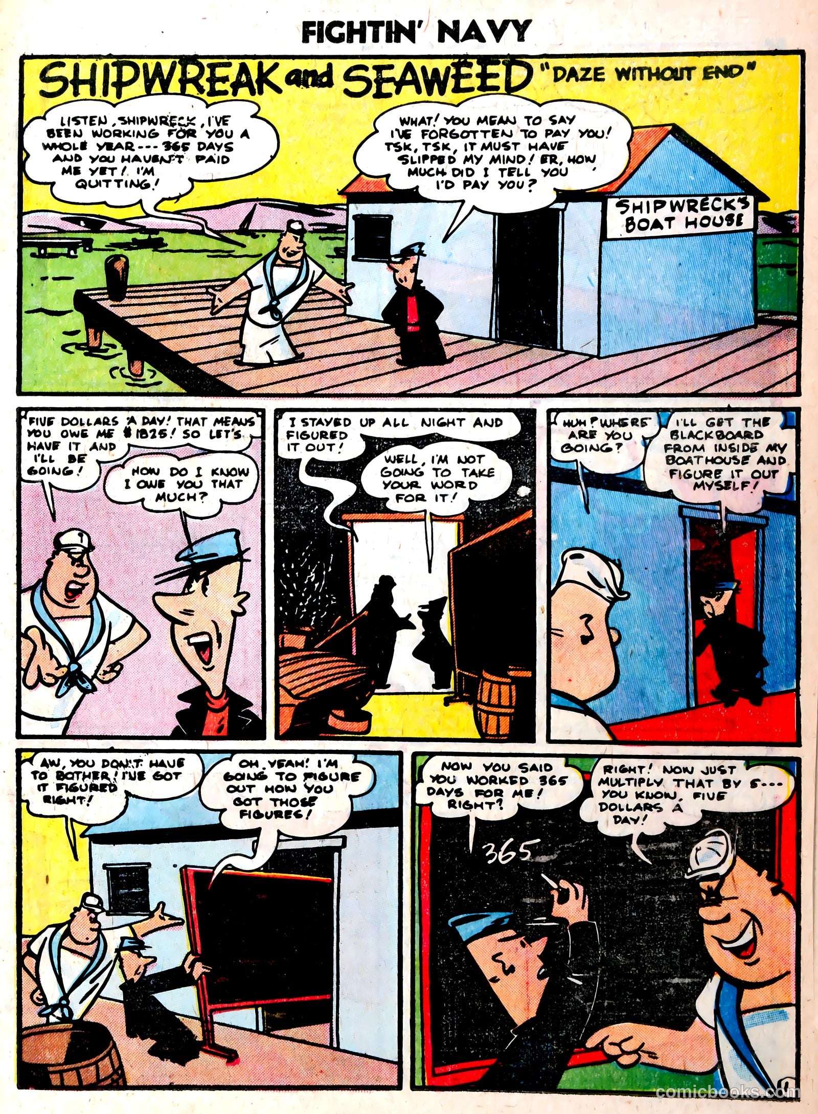Fightin' Navy #75 — page 19 of 36