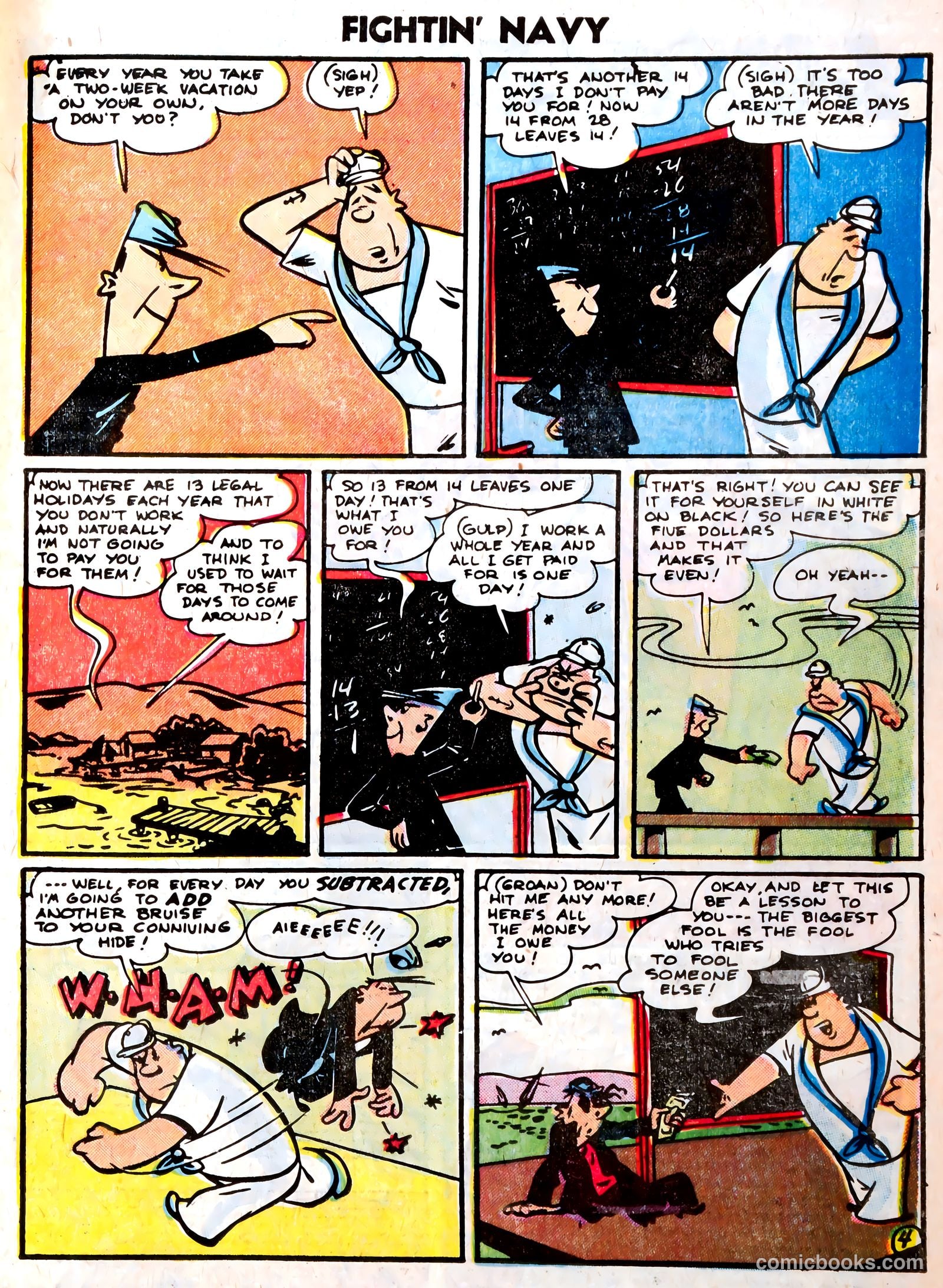 Fightin' Navy #75 — page 23 of 36