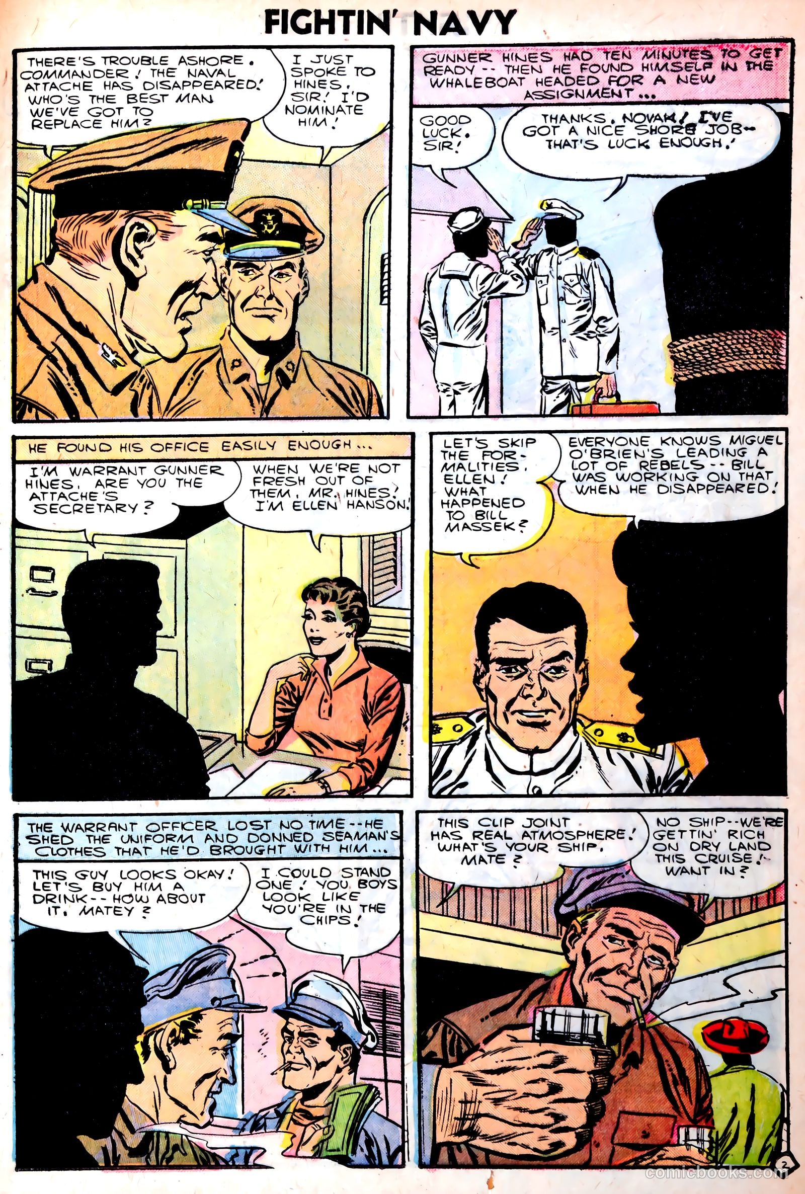 Fightin' Navy #75 — page 25 of 36