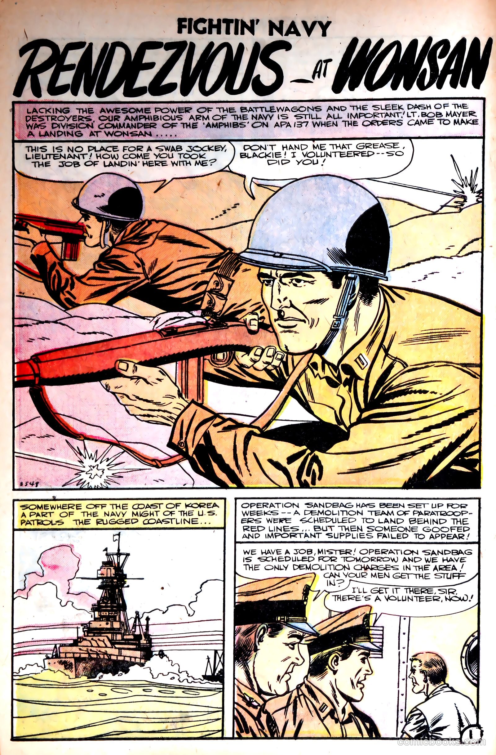 Fightin' Navy #75 — page 28 of 36