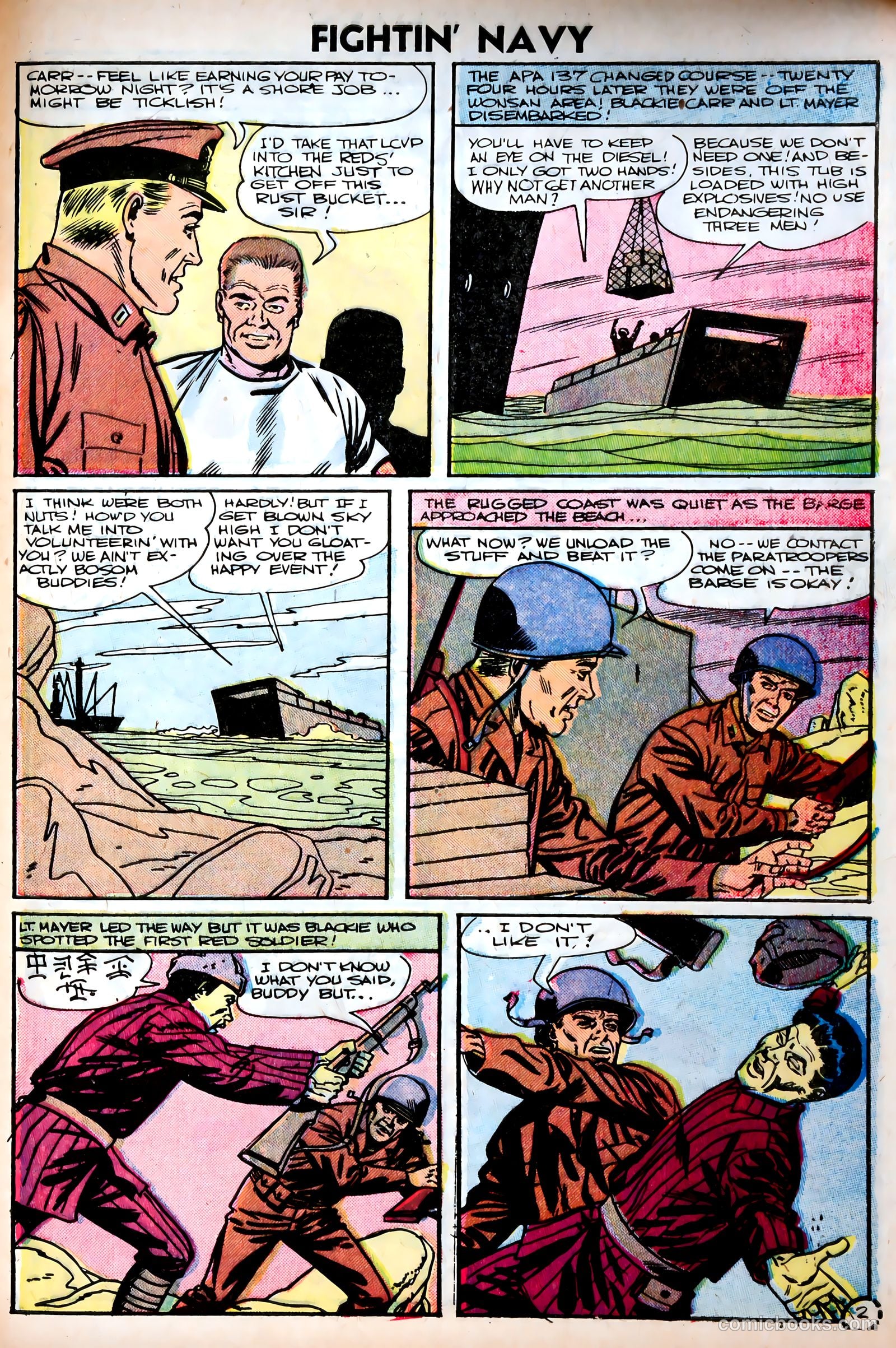 Fightin' Navy #75 — page 29 of 36