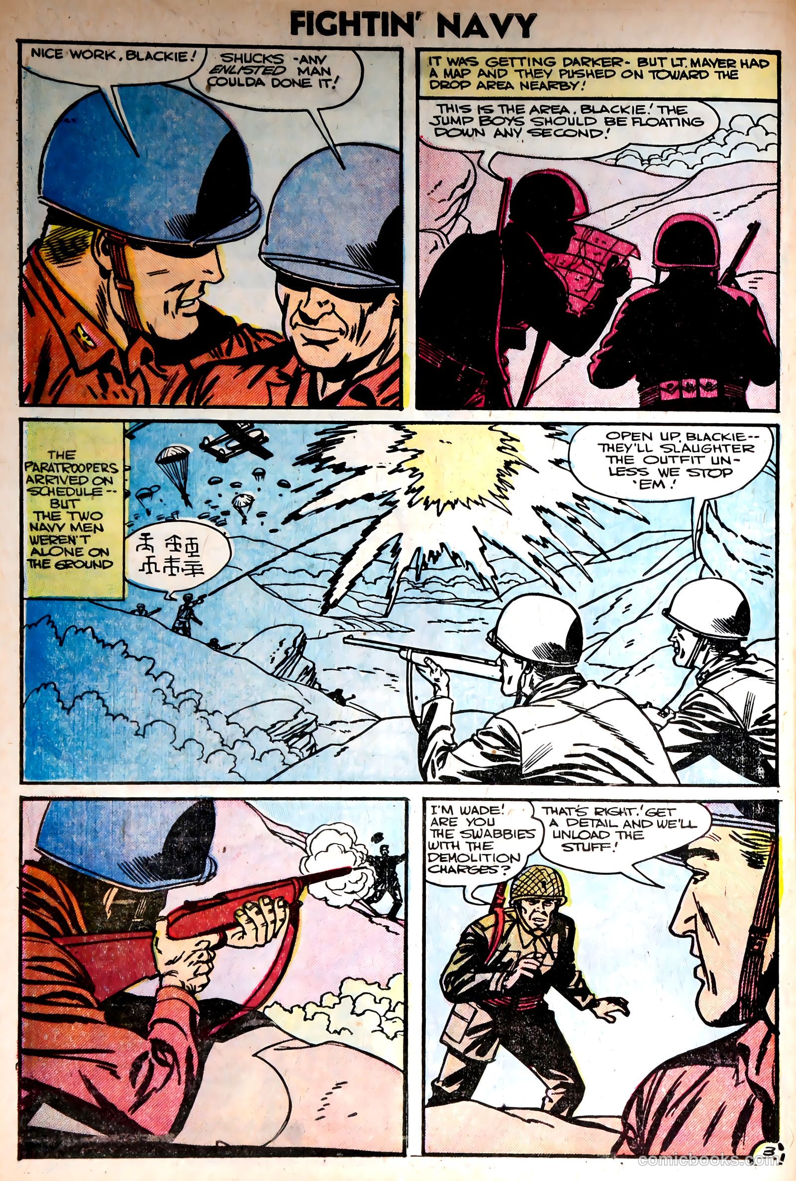 Fightin' Navy #75 — page 30 of 36