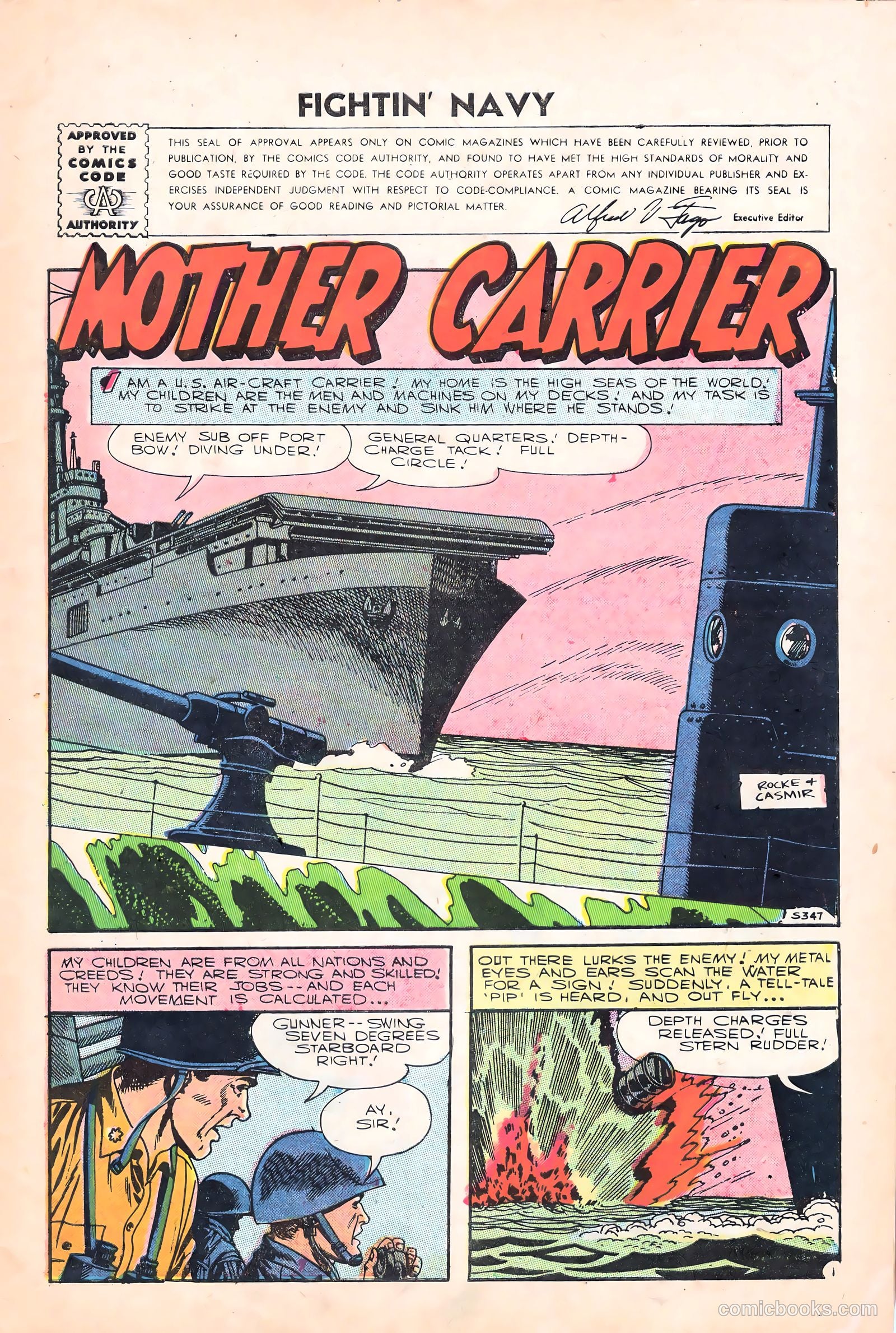 Fightin' Navy #76 — page 3 of 36