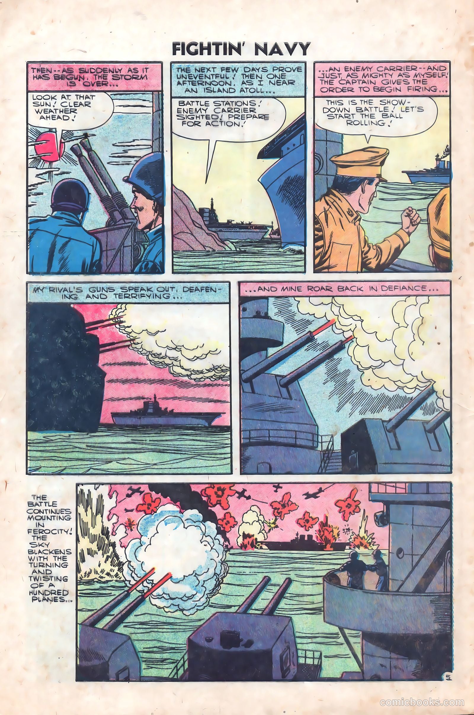 Fightin' Navy #76 — page 8 of 36